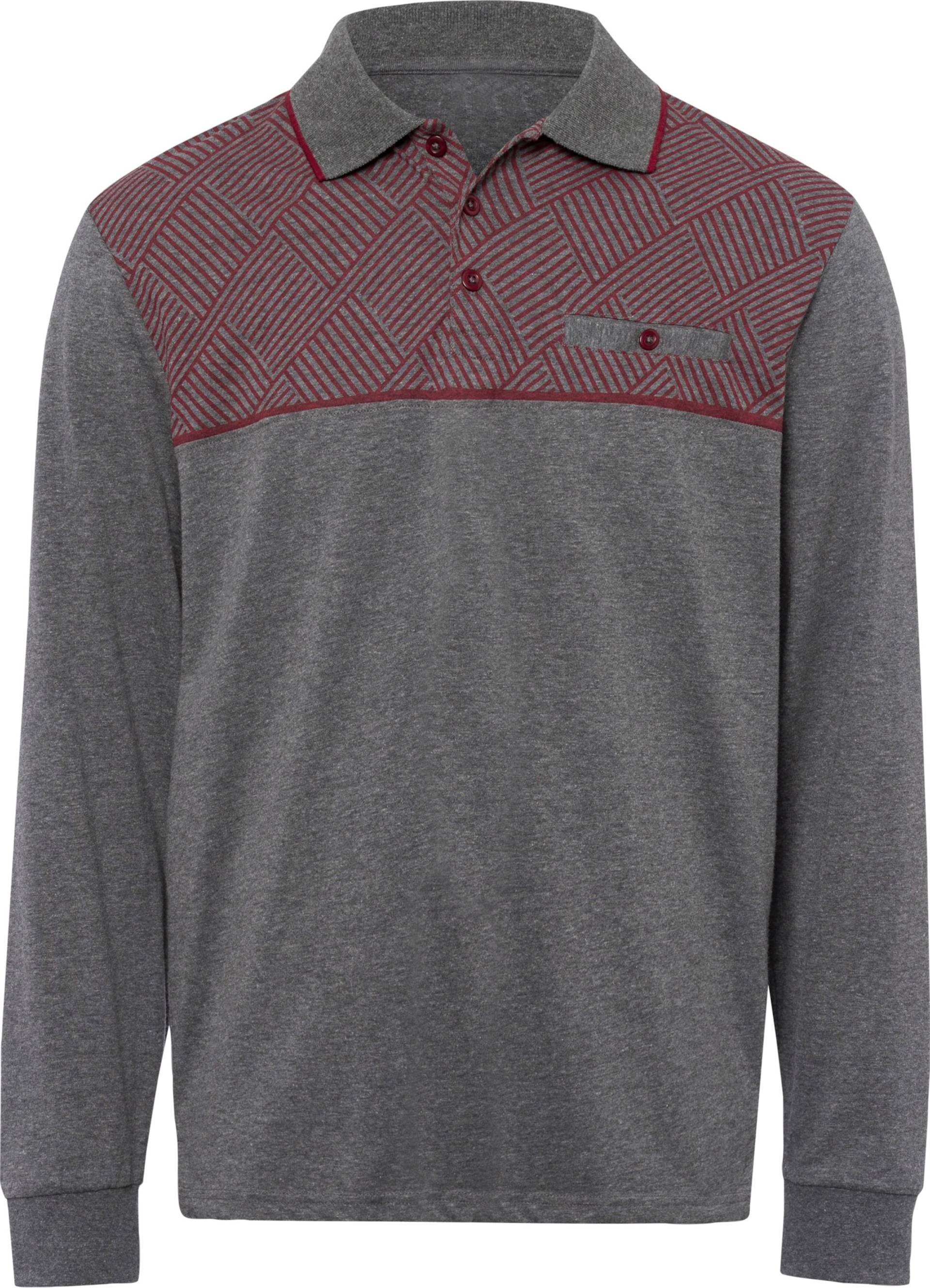 Langarm-Poloshirt von Sieh an!