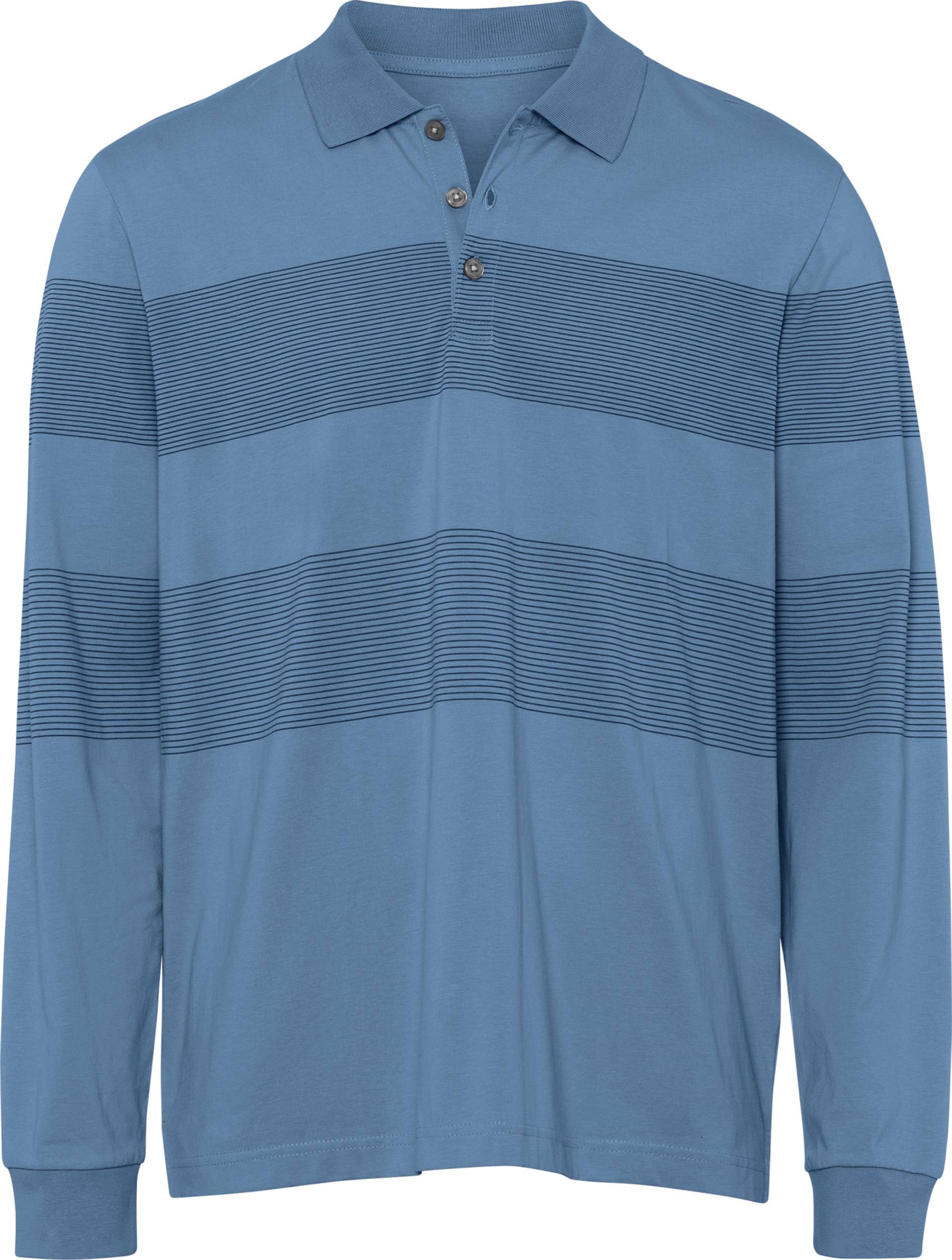 Langarm-Poloshirt von Sieh an!