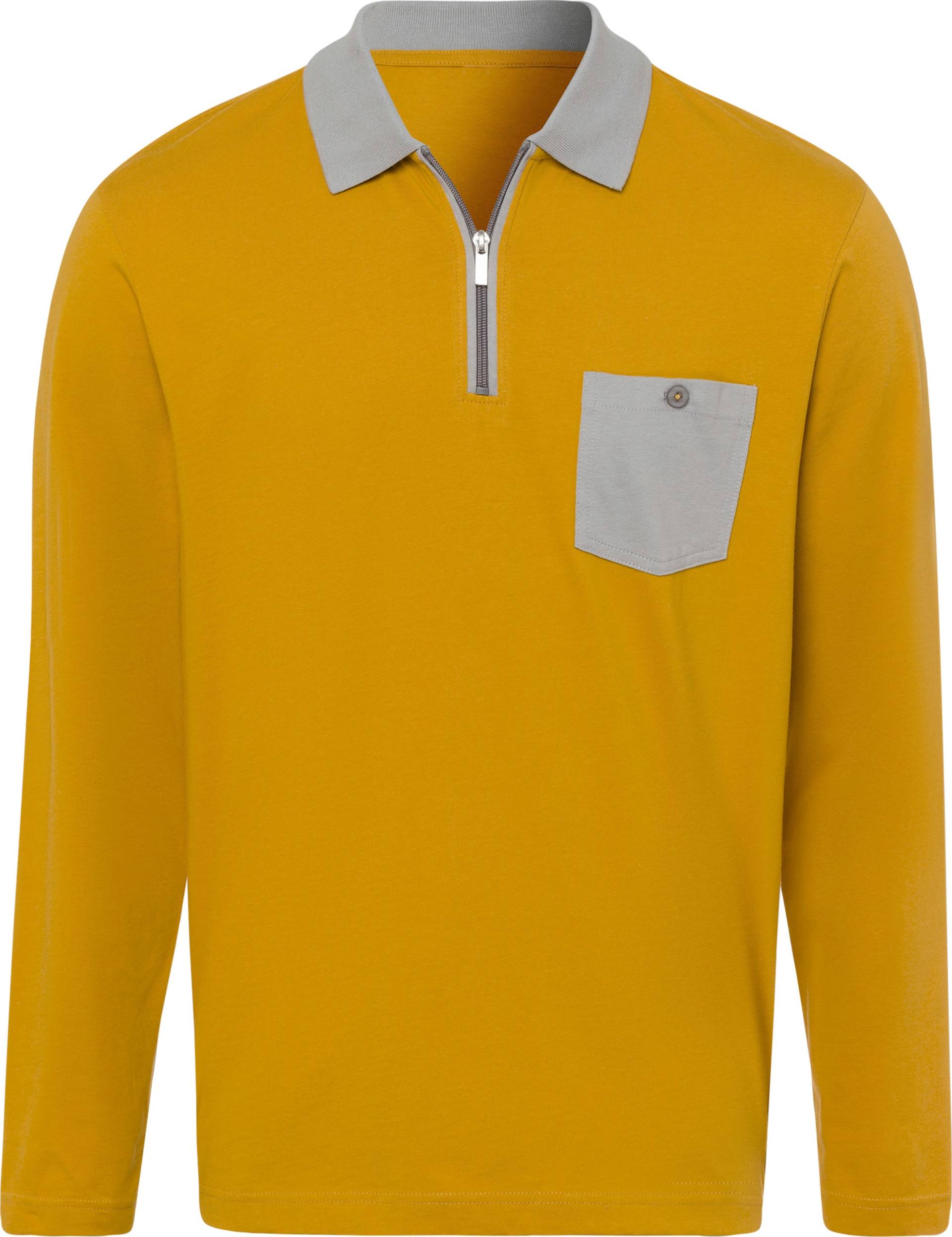 Langarm-Poloshirt von Sieh an!