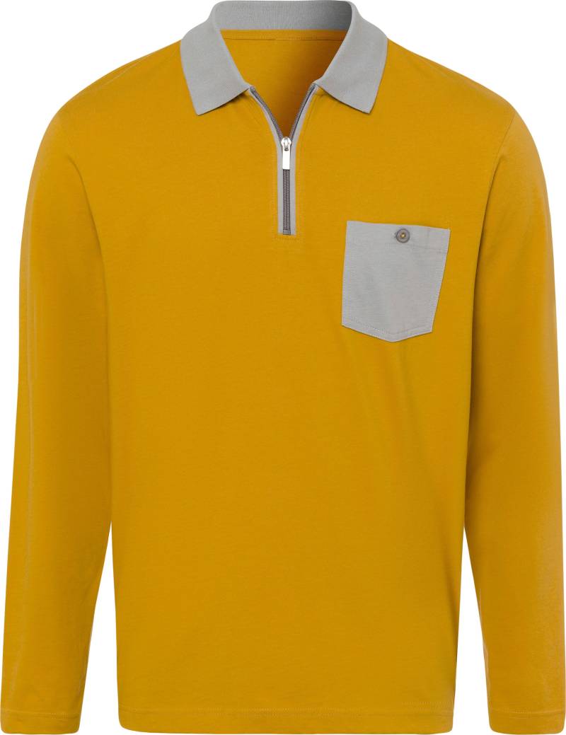 Langarm-Poloshirt von Sieh an!