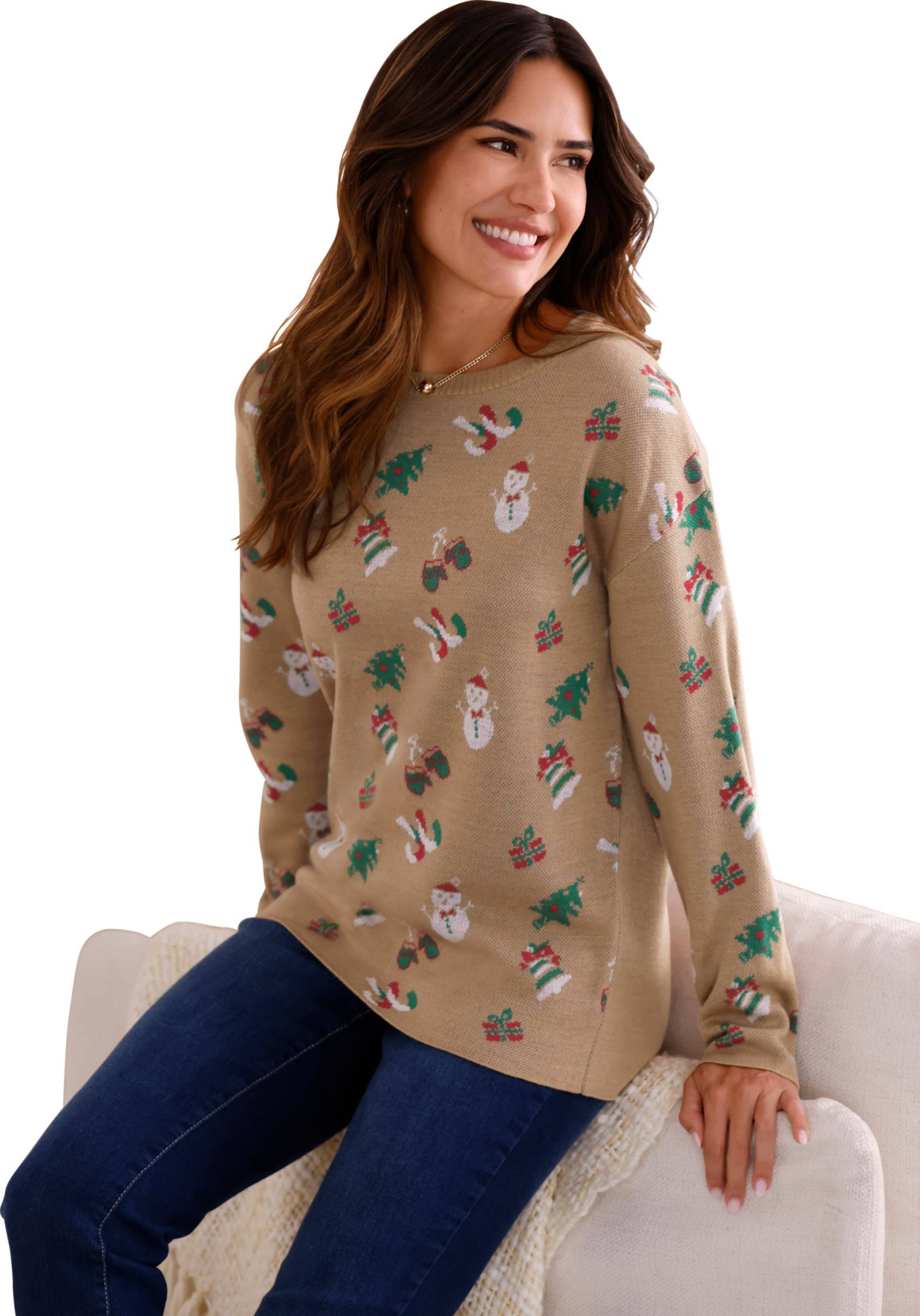 Langarm-Pullover von Sieh an!