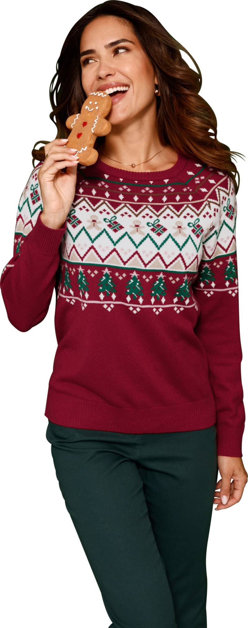 Langarm-Pullover von Sieh an!