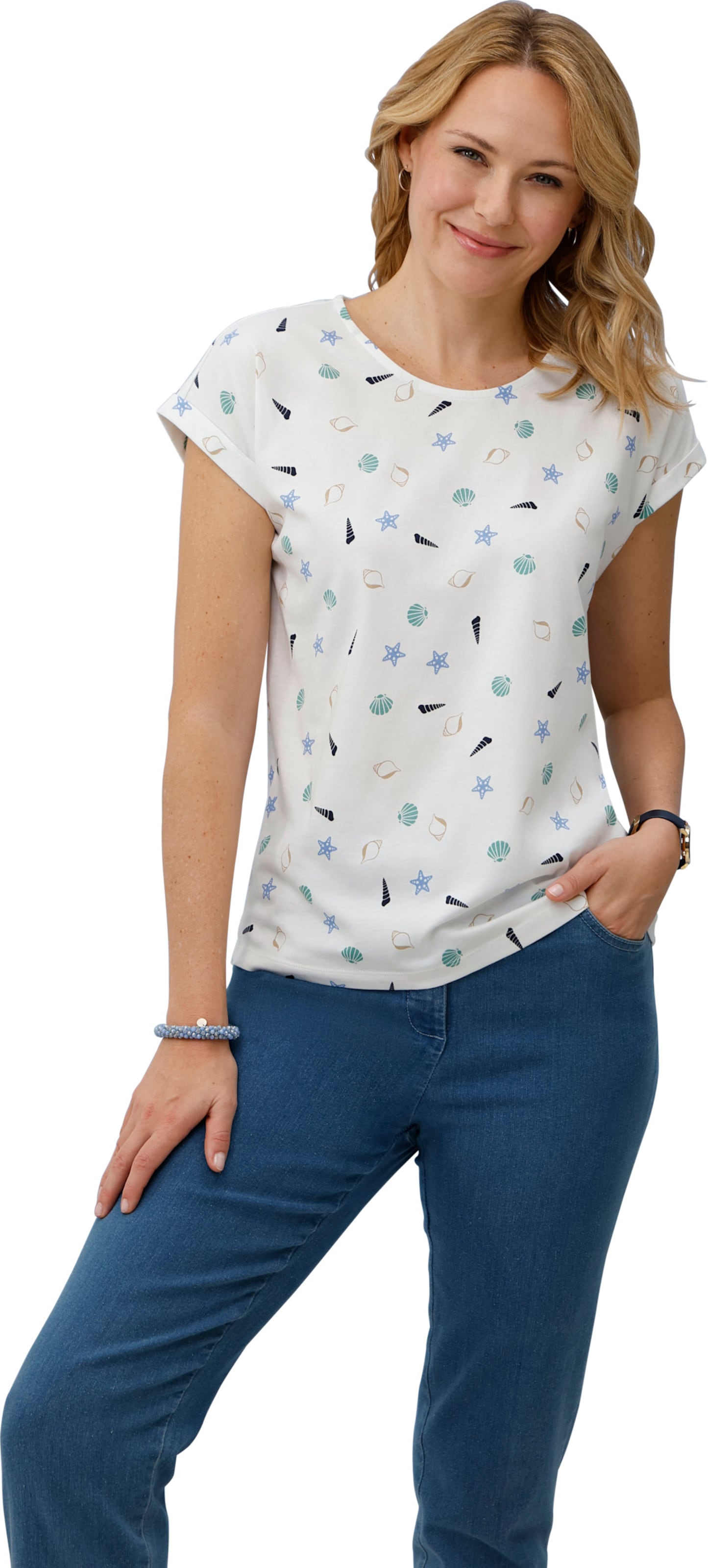 Rundhalsshirt von Sieh an!