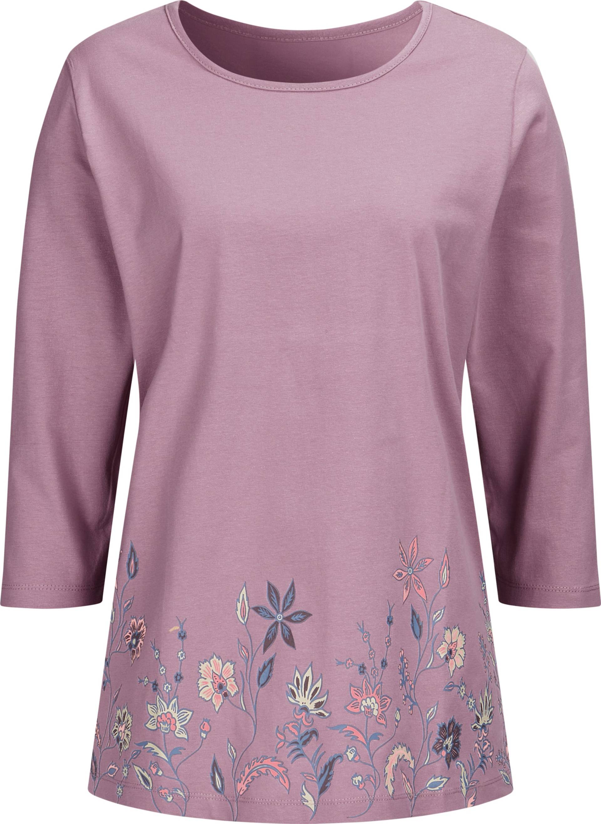 Sieh an! Damen 3/4-Arm-Shirt mauve-bedruckt von Sieh an!