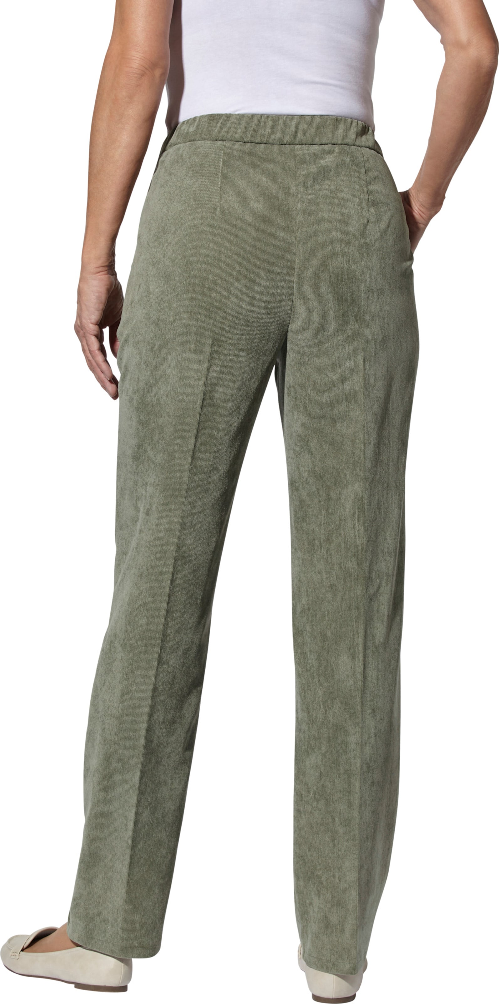 Sieh an! Damen Cordhose khaki von Sieh an!