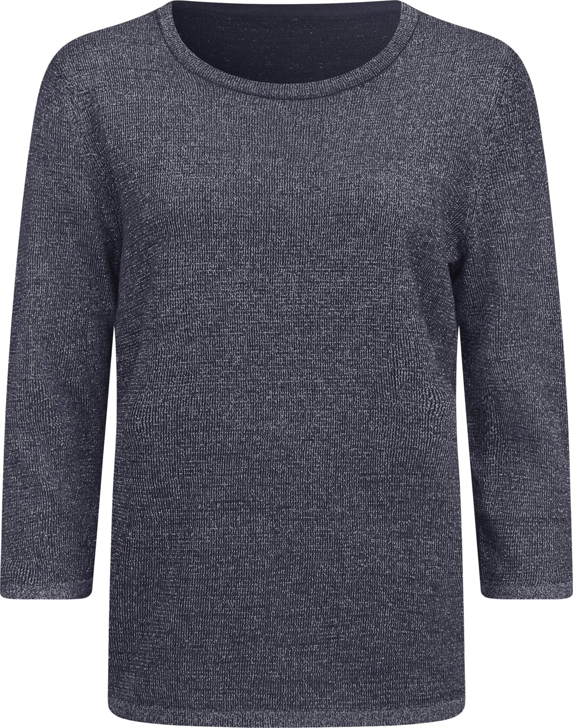 Sieh an! Damen 3/4 Arm-Pullover marine von Sieh an!