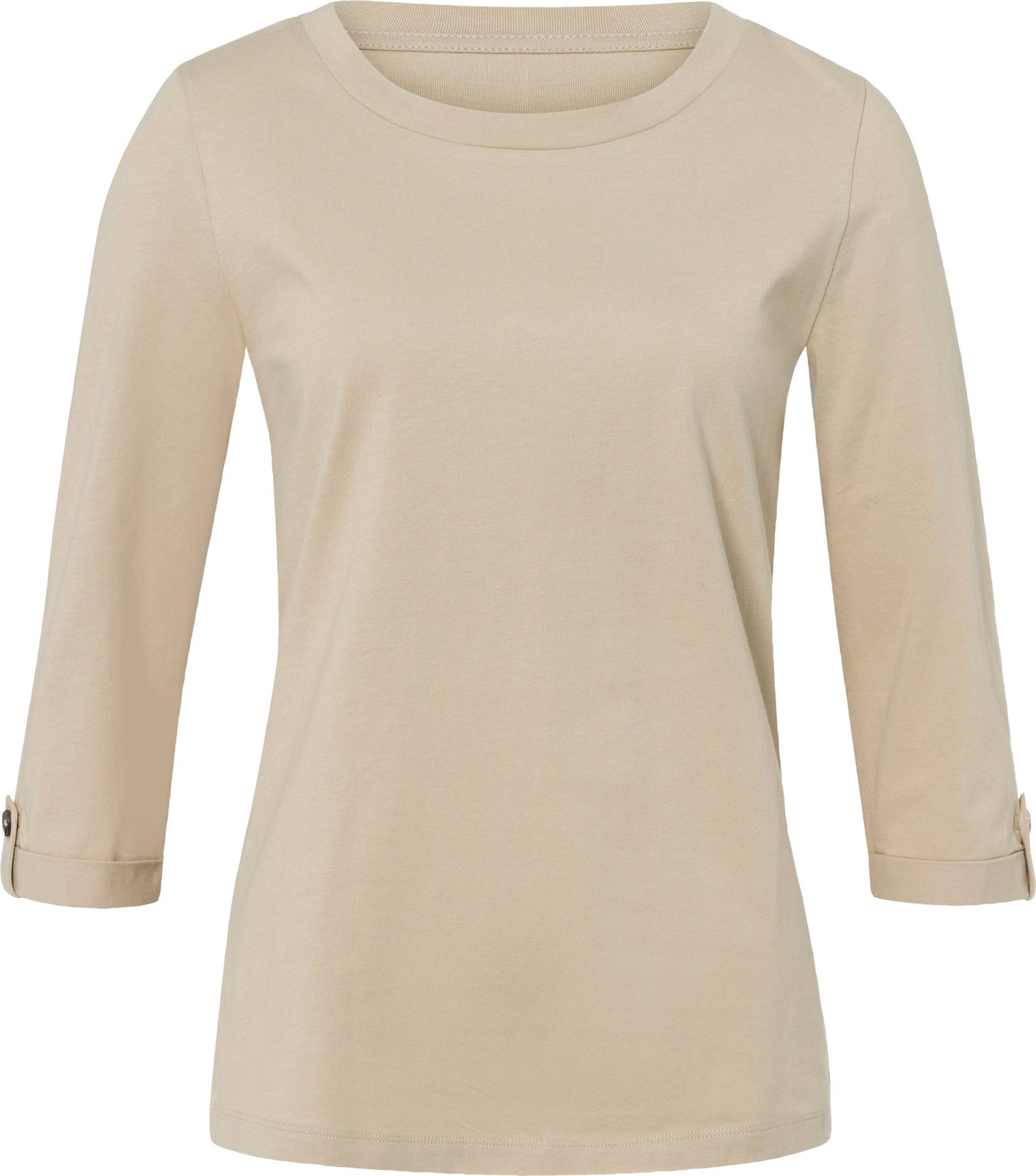 Sieh an! Damen 3/4-Arm-Shirt beige von Sieh an!