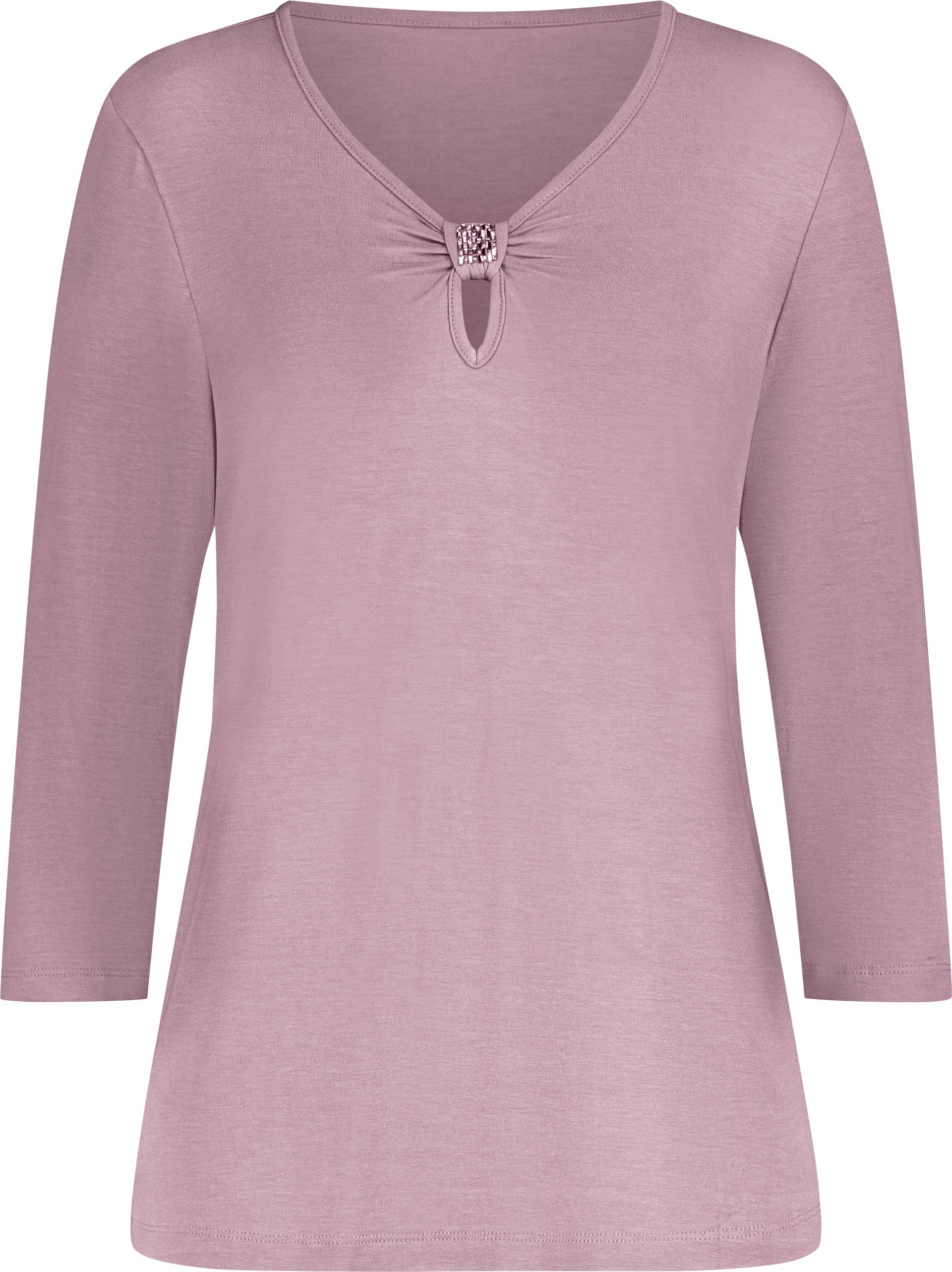 Sieh an! Damen 3/4-Arm-Shirt mauve von Sieh an!