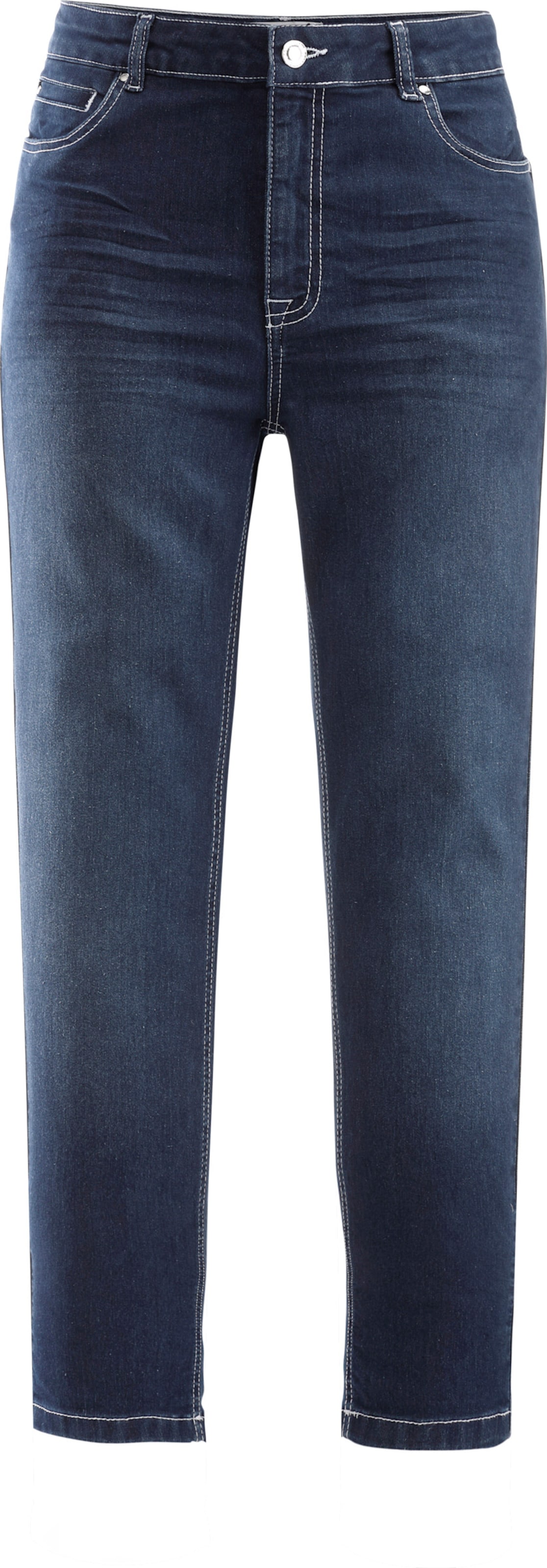 Sieh an! Damen 7/8-Jeans blue-stone-washed von Sieh an!