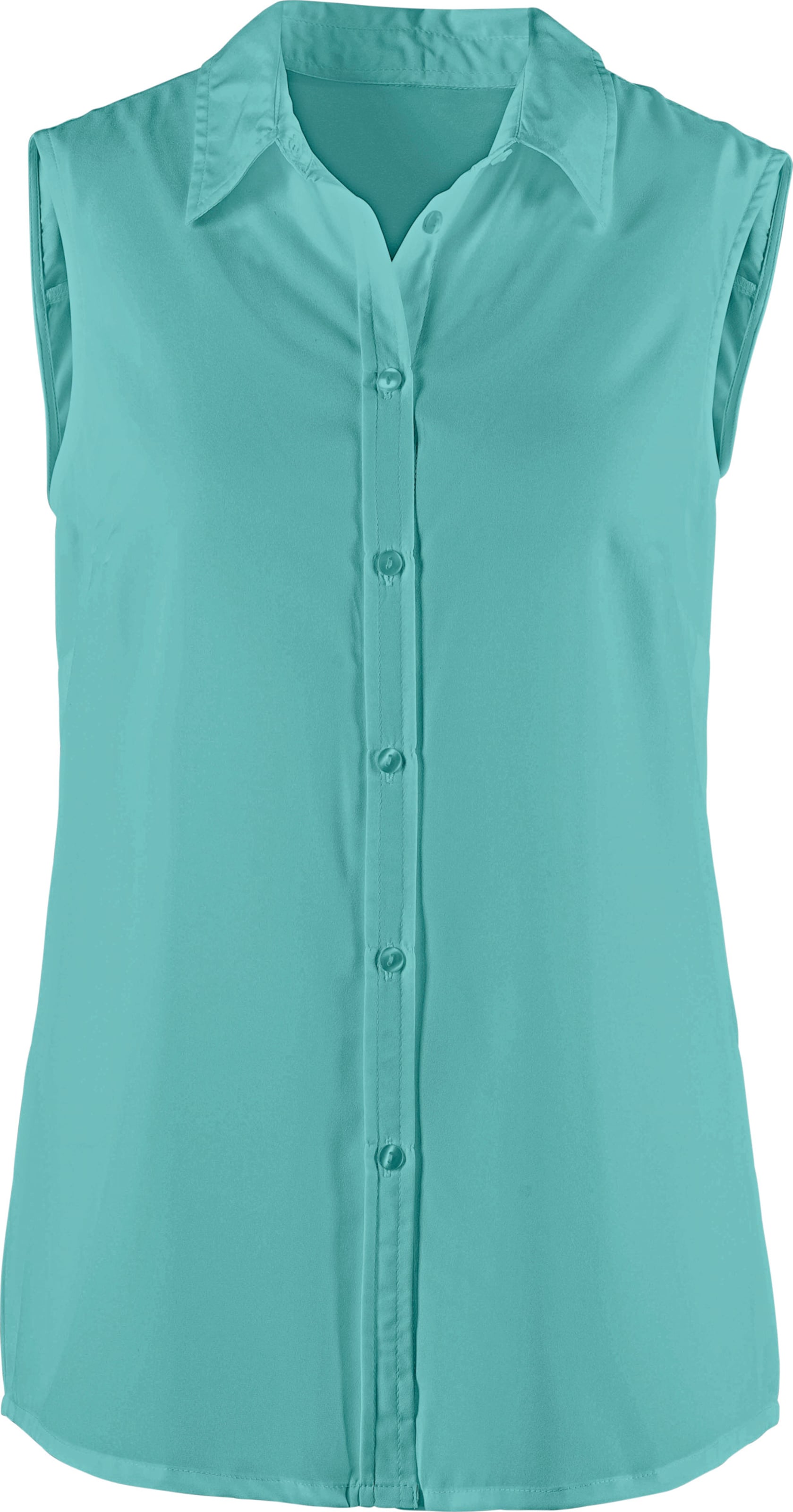 Sieh an! Damen Ärmellose Bluse mint von Sieh an!