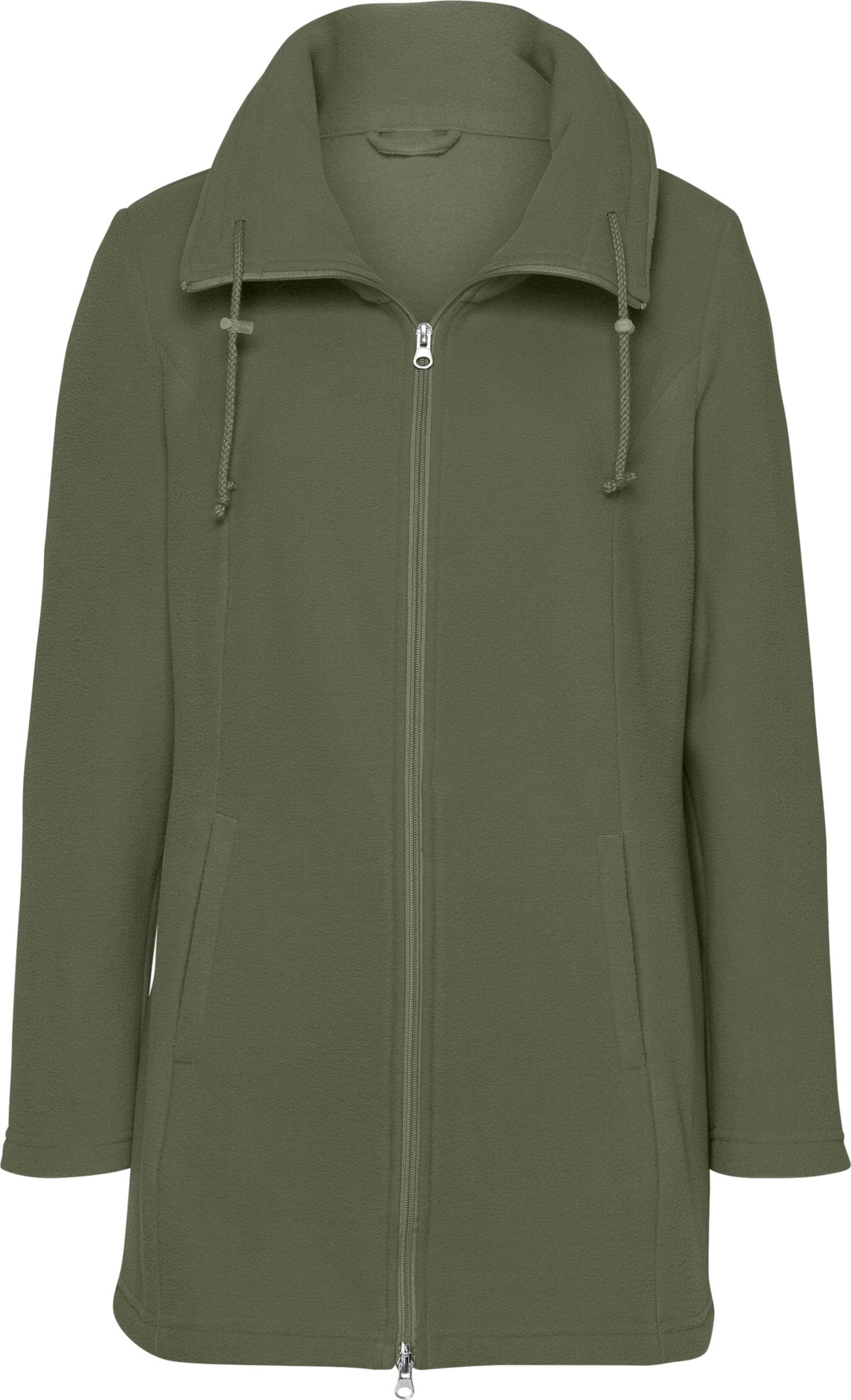 Sieh an! Damen Fleecejacke khaki von Sieh an!