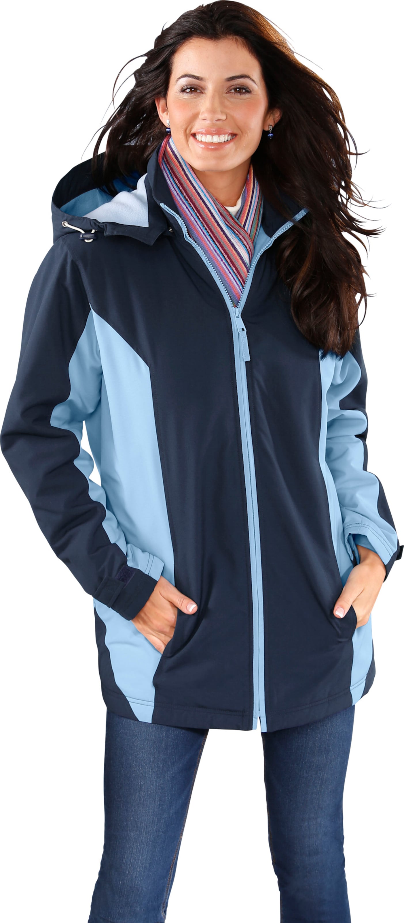 Sieh an! Damen Funktionsjacke marine-bleu von Sieh an!