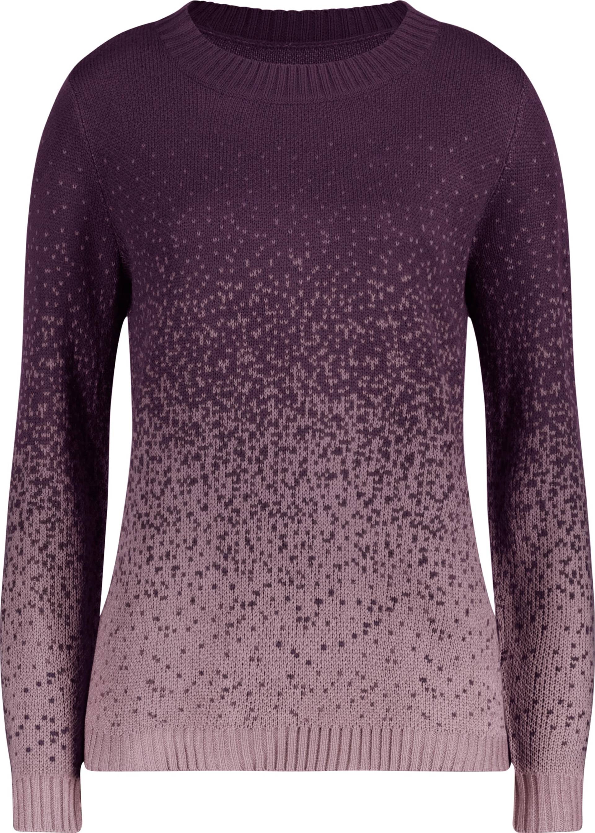 Sieh an! Damen Jacquardpullover traube-gemustert von Sieh an!