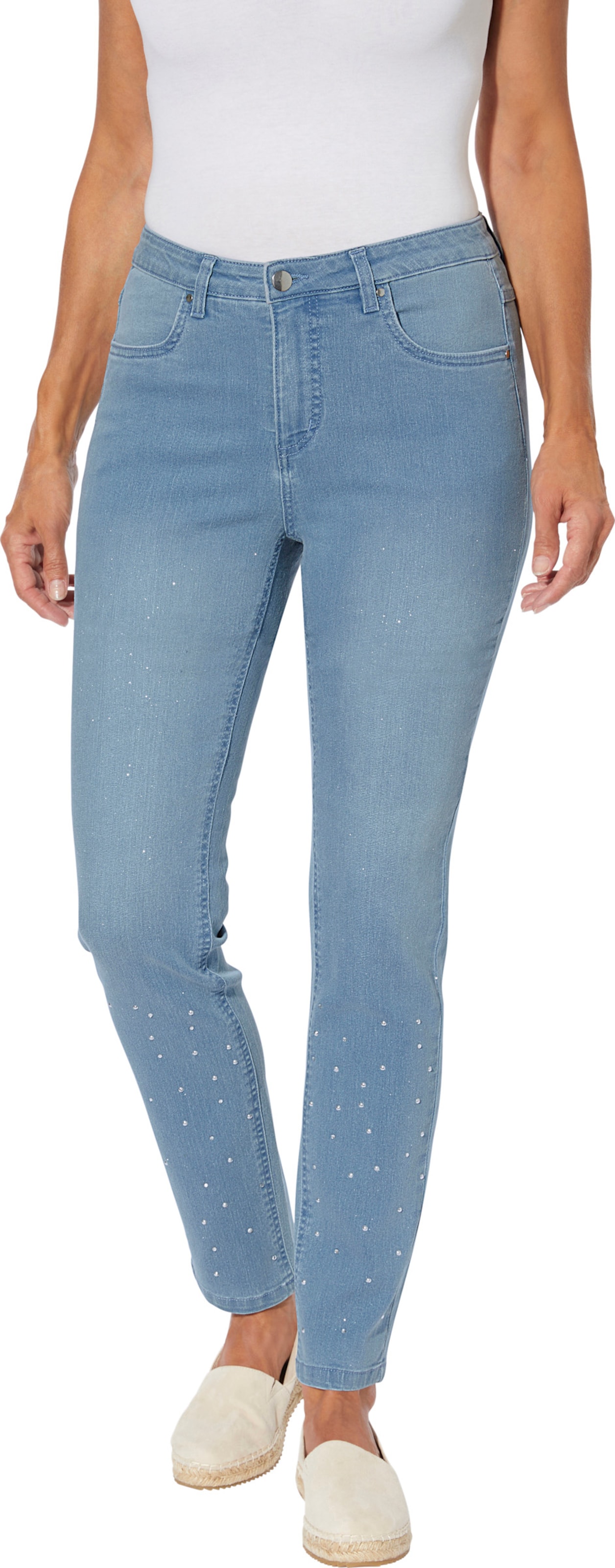 Sieh an! Damen Jeans blue-bleached von Sieh an!