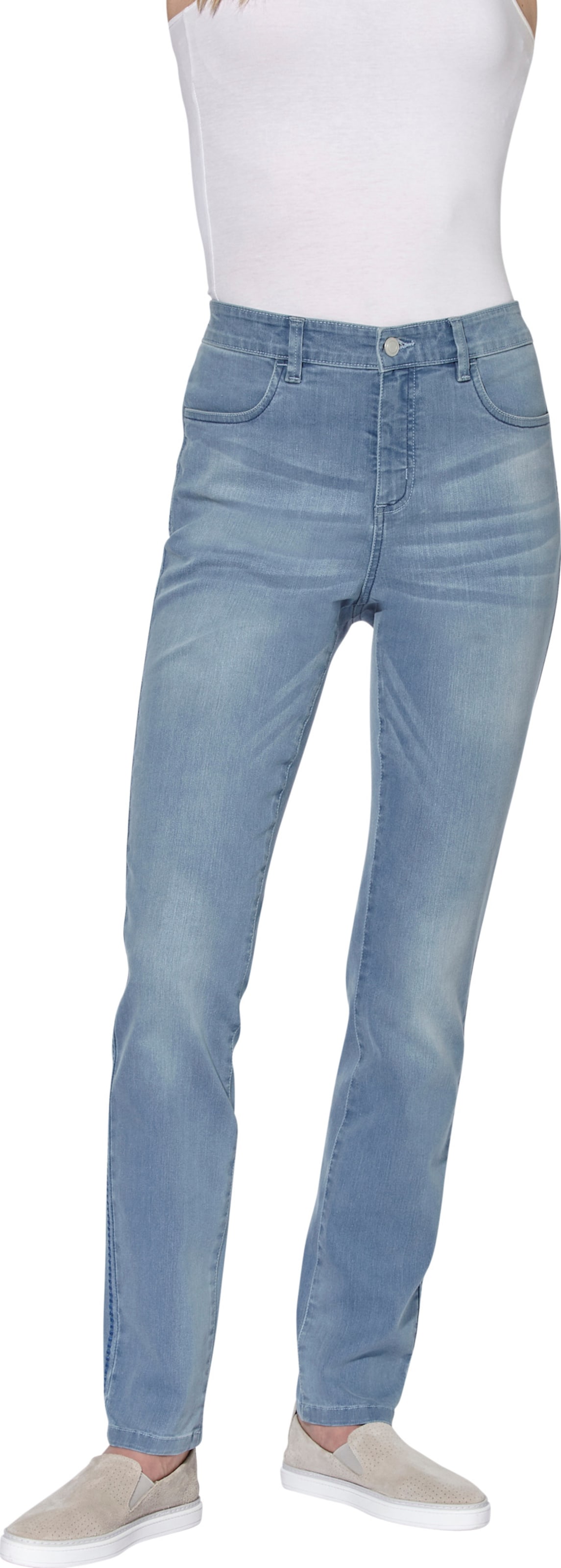 Sieh an! Damen Jeans blue-bleached von Sieh an!