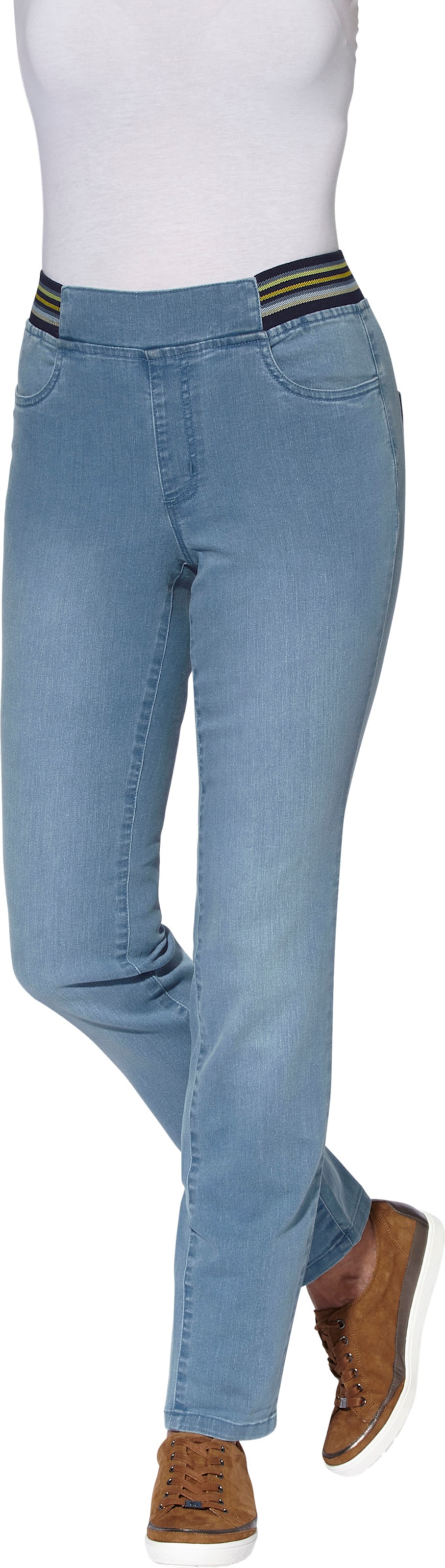 Sieh an! Damen Jeans blue-bleached von Sieh an!