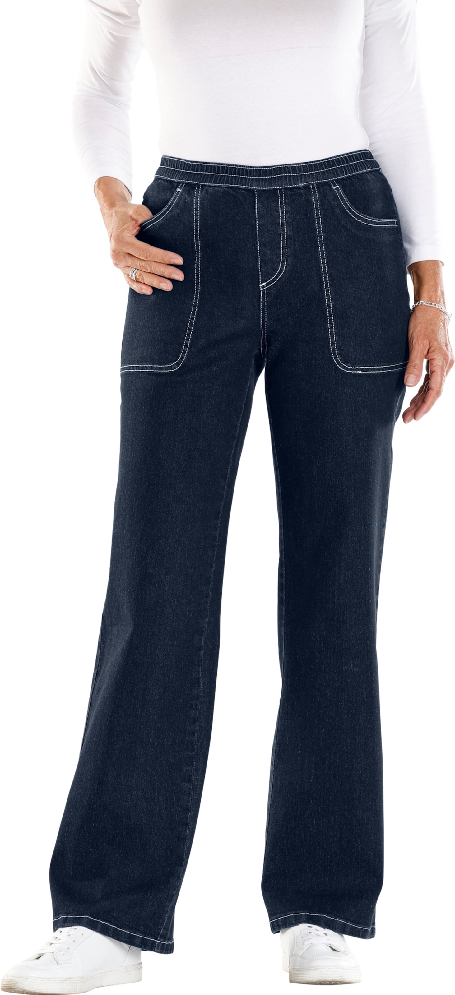 Sieh an! Damen Jeans dark blue von Sieh an!