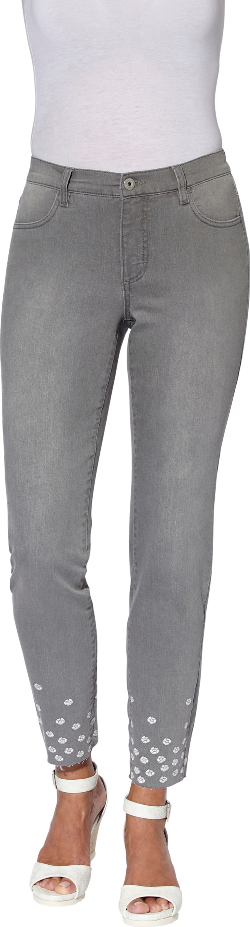 Sieh an! Damen Jeans grey-denim von Sieh an!