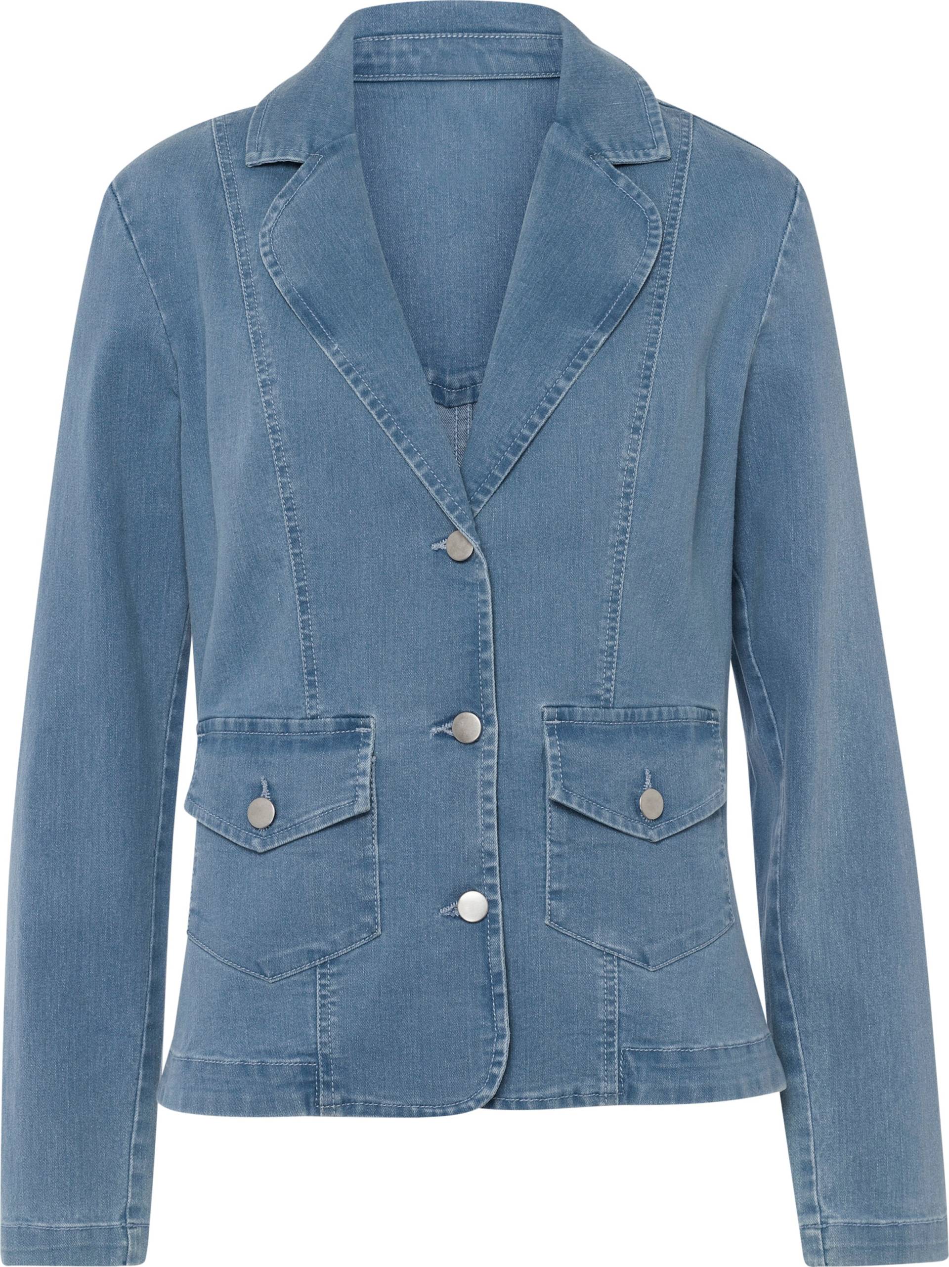 Sieh an! Damen Jeansblazer blue-bleached von Sieh an!