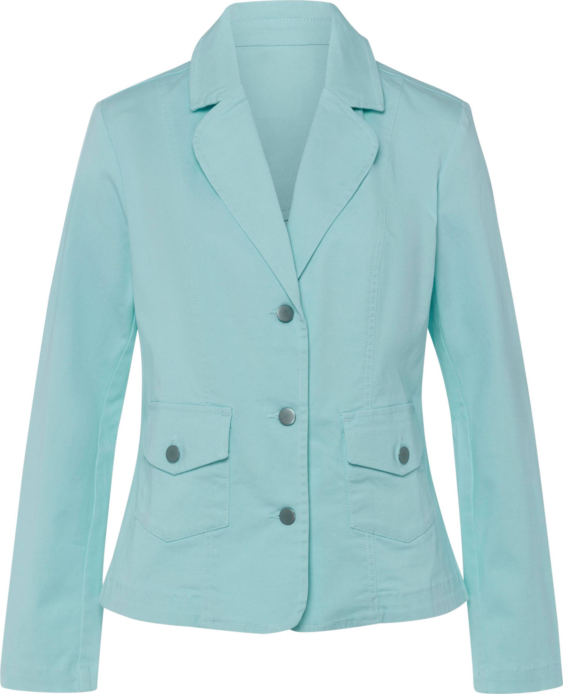 Sieh an! Damen Jeansblazer in leicht taillierter Form, mint von Sieh an!