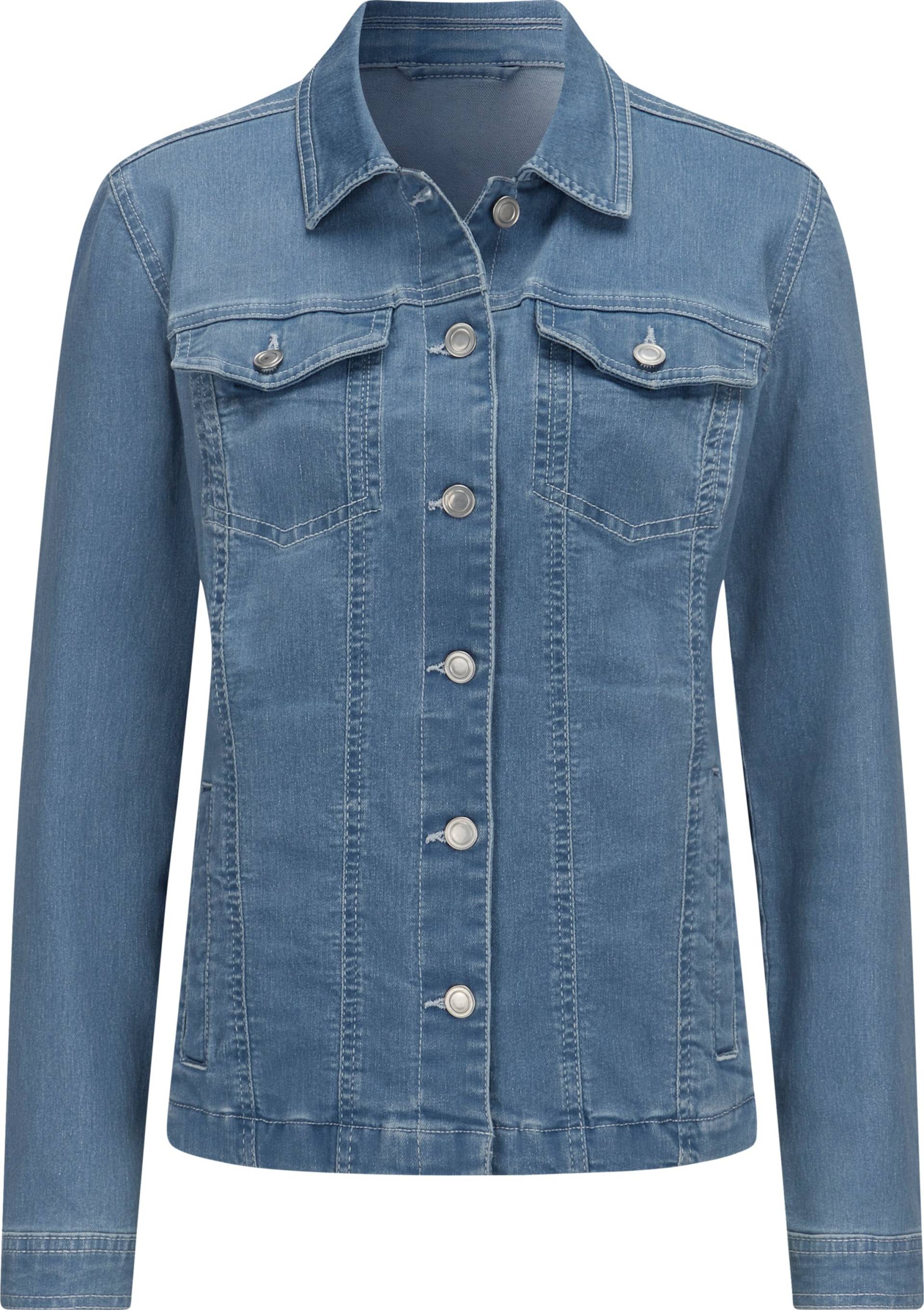 Sieh an! Damen Jeansjacke blue-bleached von Sieh an!