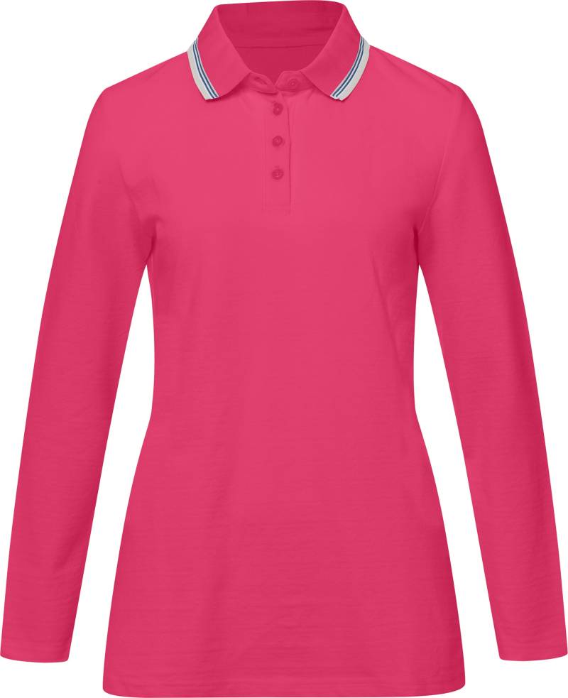 Langarm-Poloshirt von Sieh an!