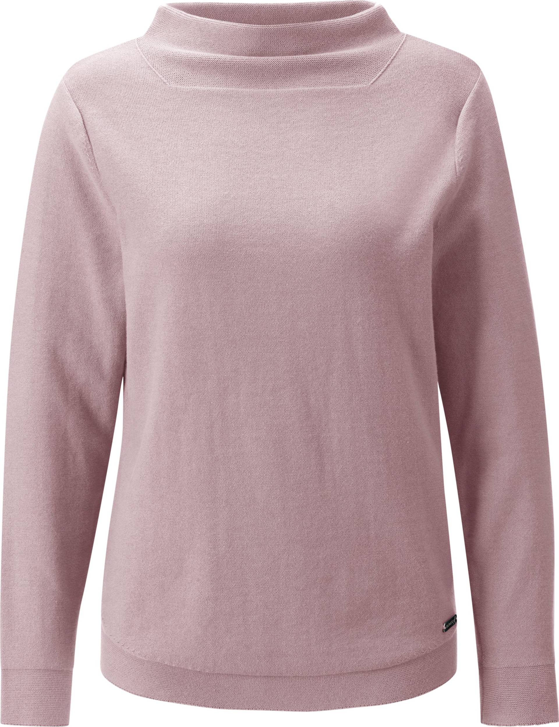 Sieh an! Damen Langarm-Pullover mauve von Sieh an!