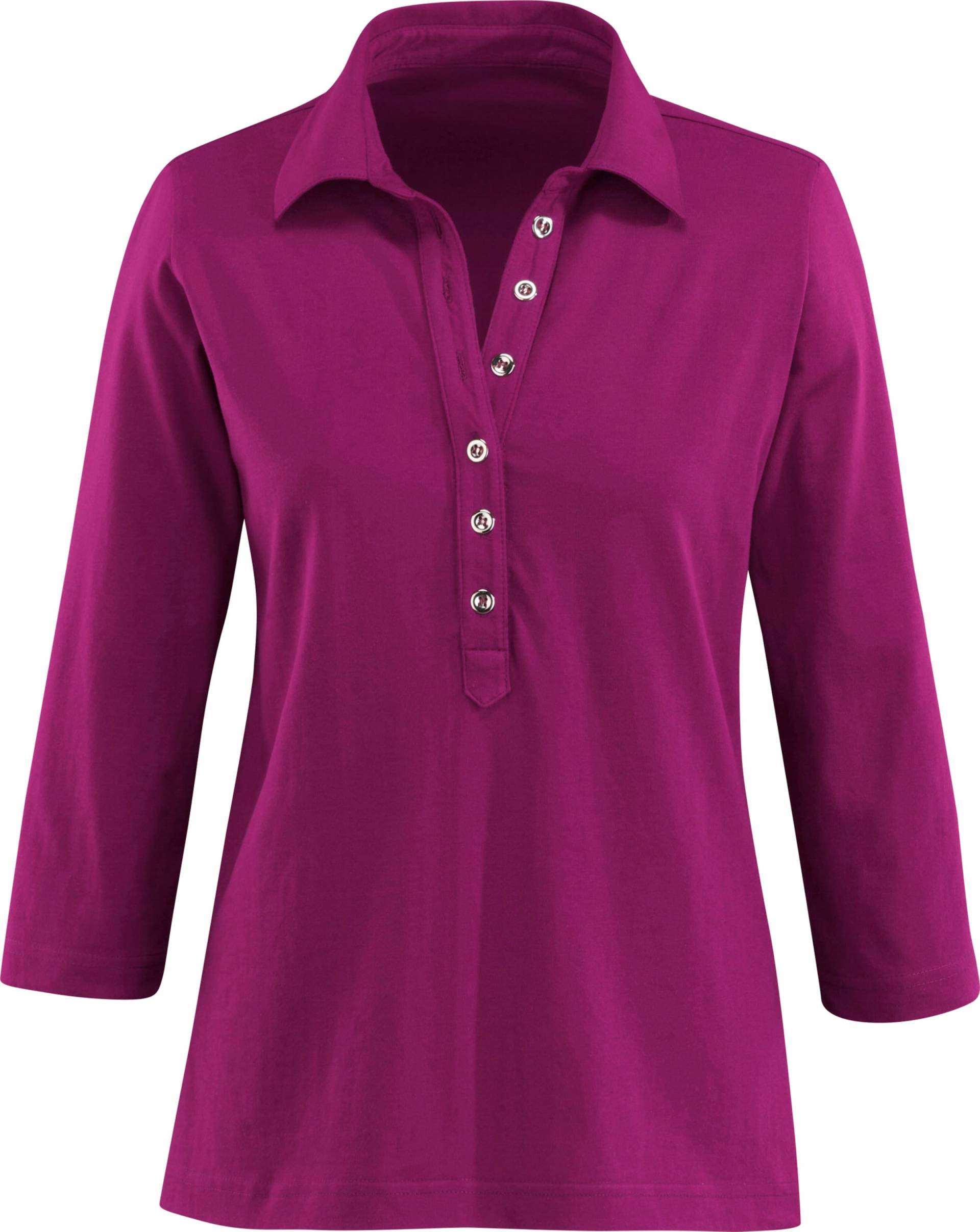 Sieh an! Damen Poloshirt fuchsia von Sieh an!