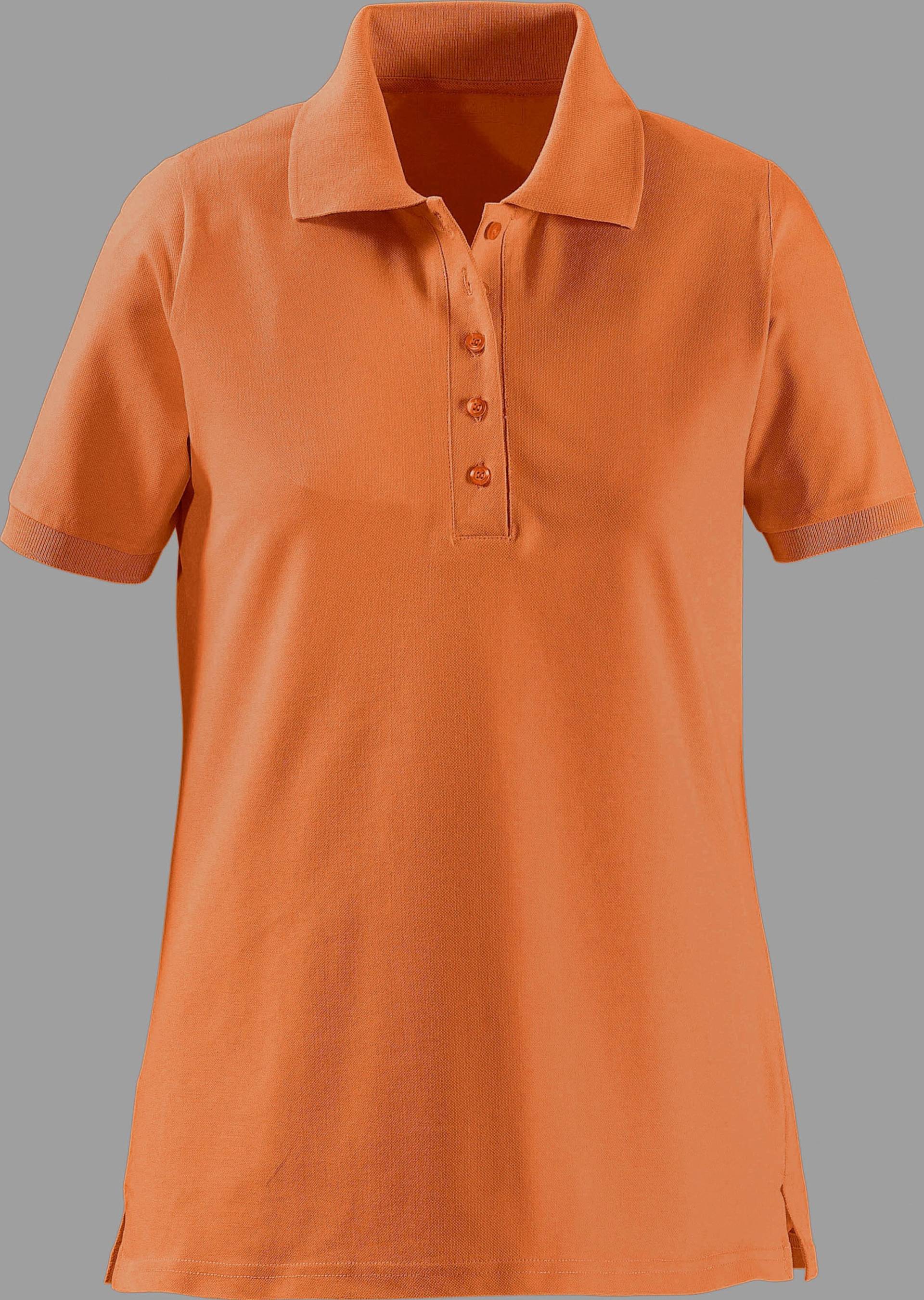 Sieh an! Damen Poloshirt mandarine von Sieh an!