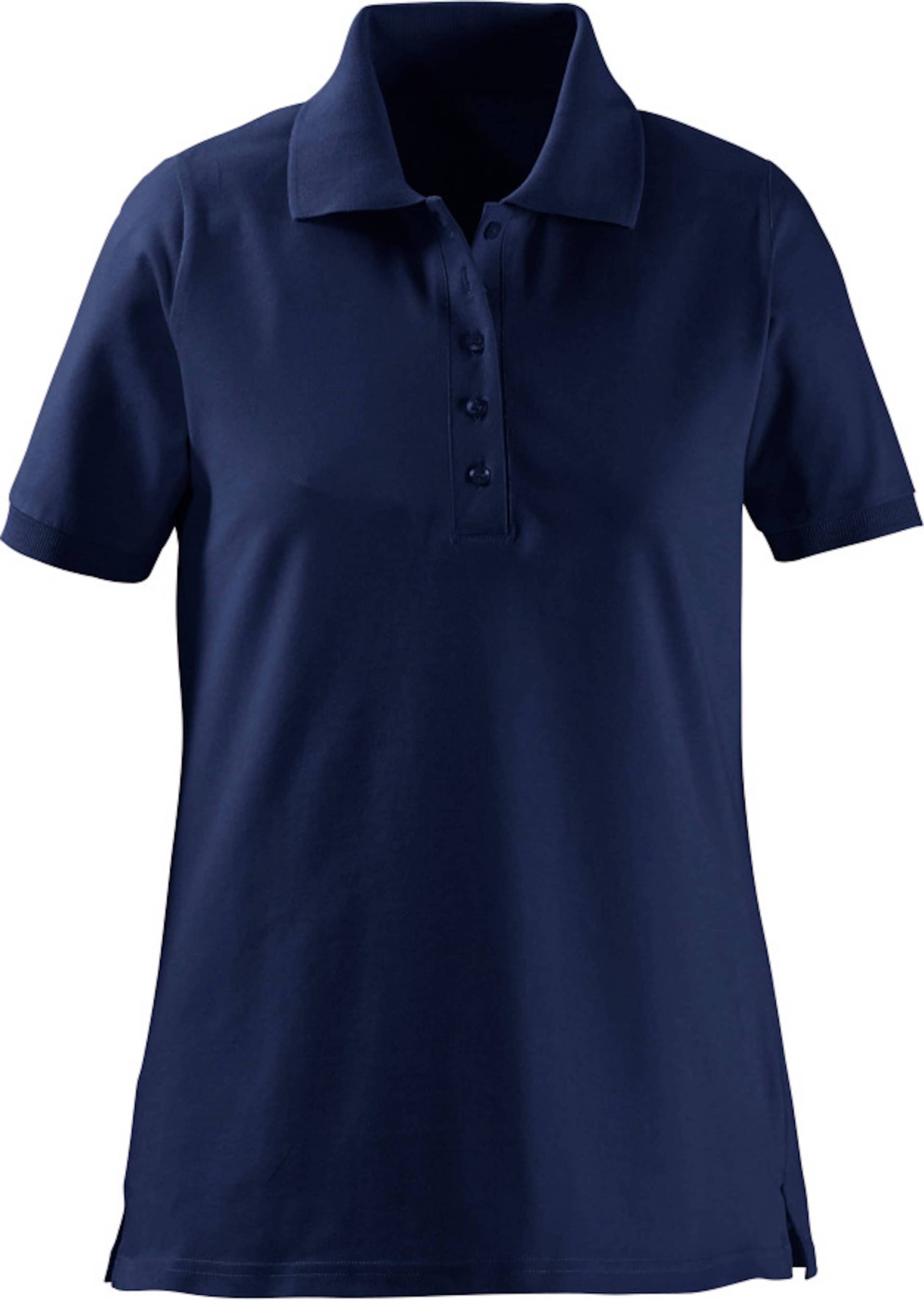 Sieh an! Damen Poloshirt marine von Sieh an!