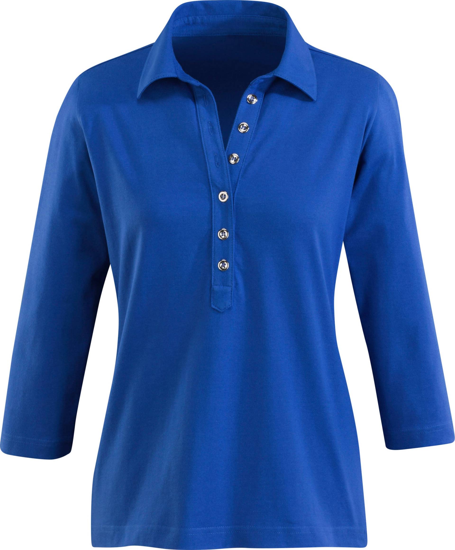 Sieh an! Damen Poloshirt royalblau von Sieh an!