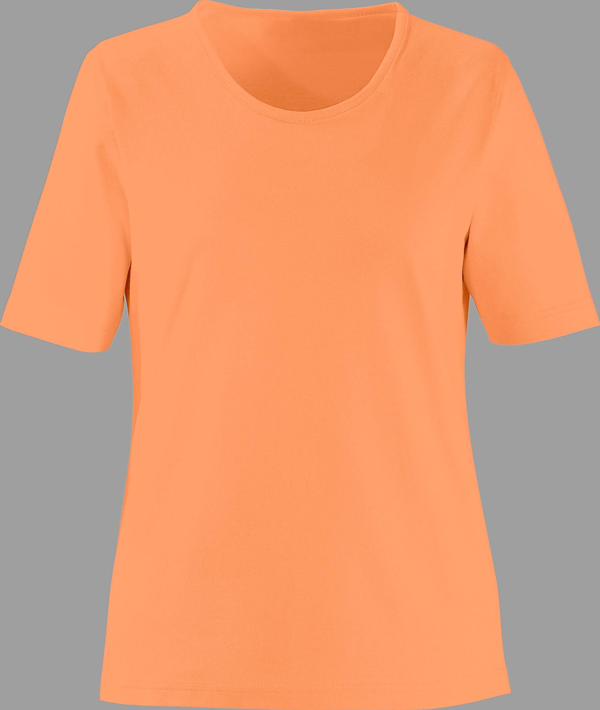 Sieh an! Damen Rundhalsshirt orange von Sieh an!