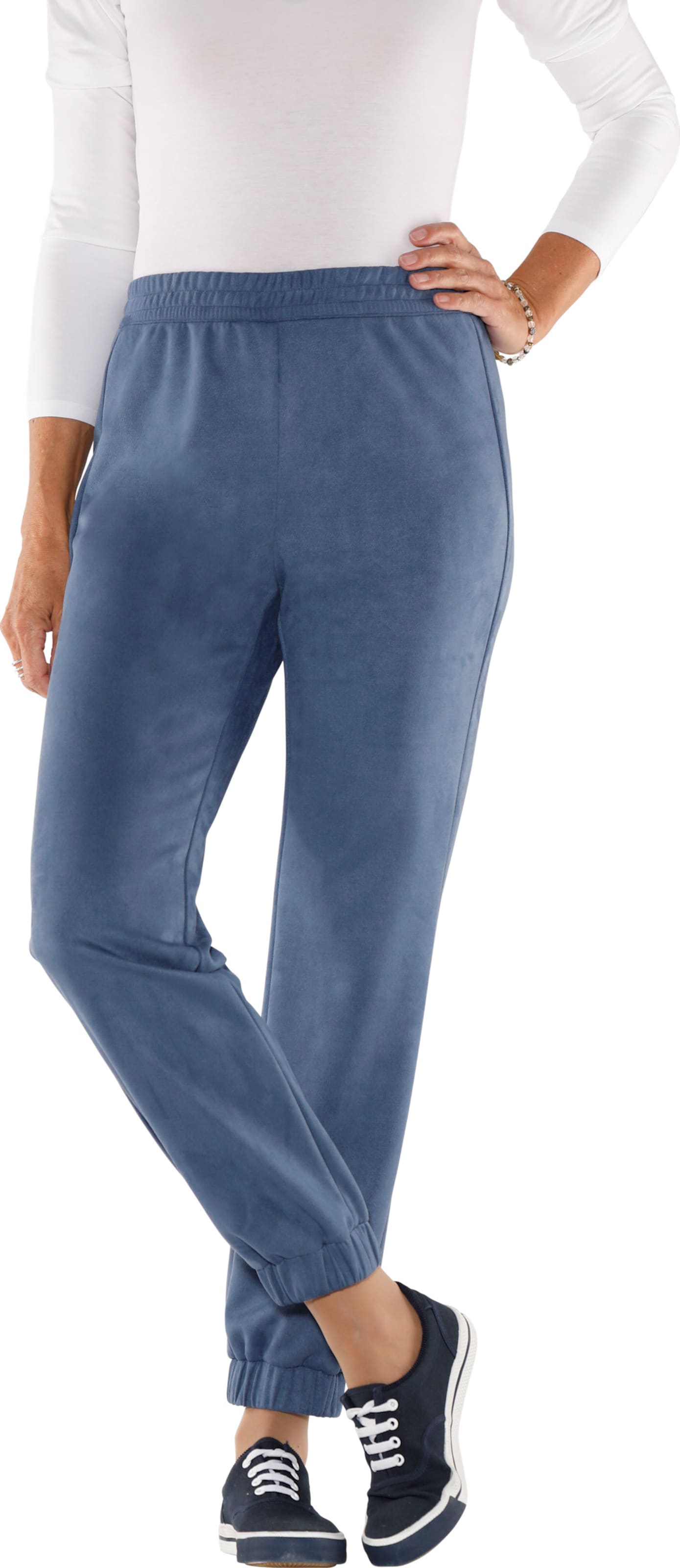 Sieh an! Damen Schlupfhose jeansblau von Sieh an!