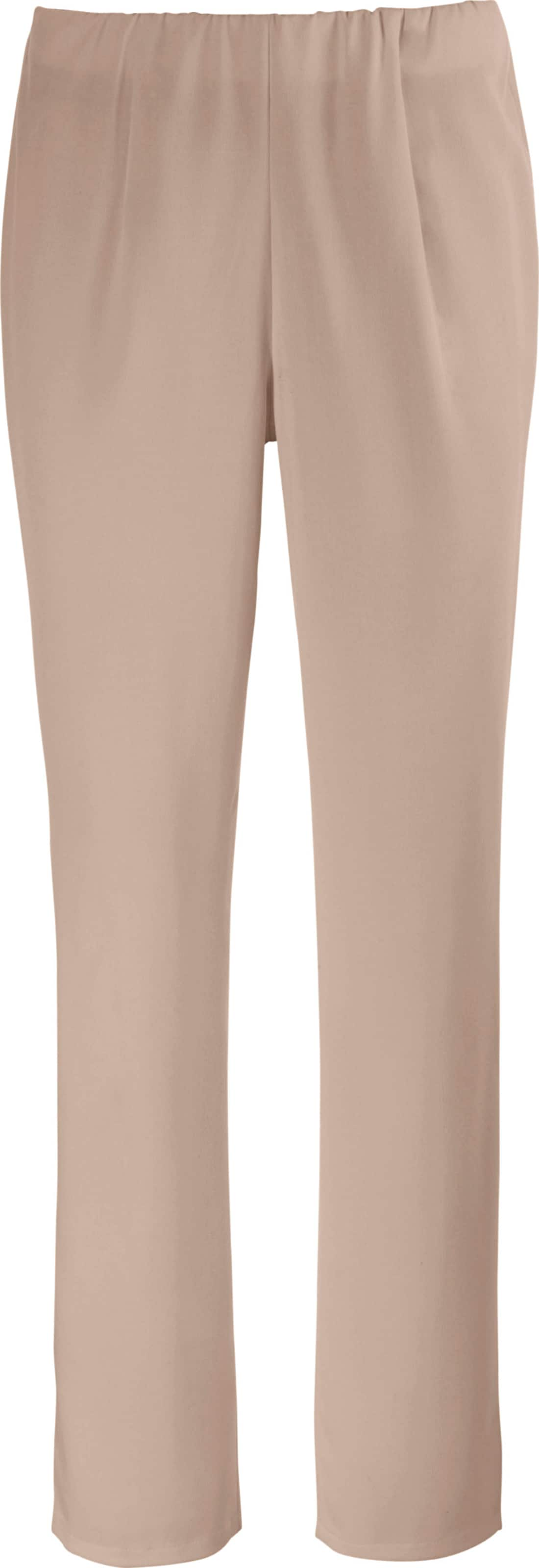 Sieh an! Damen Stretch-Hose beige von Sieh an!