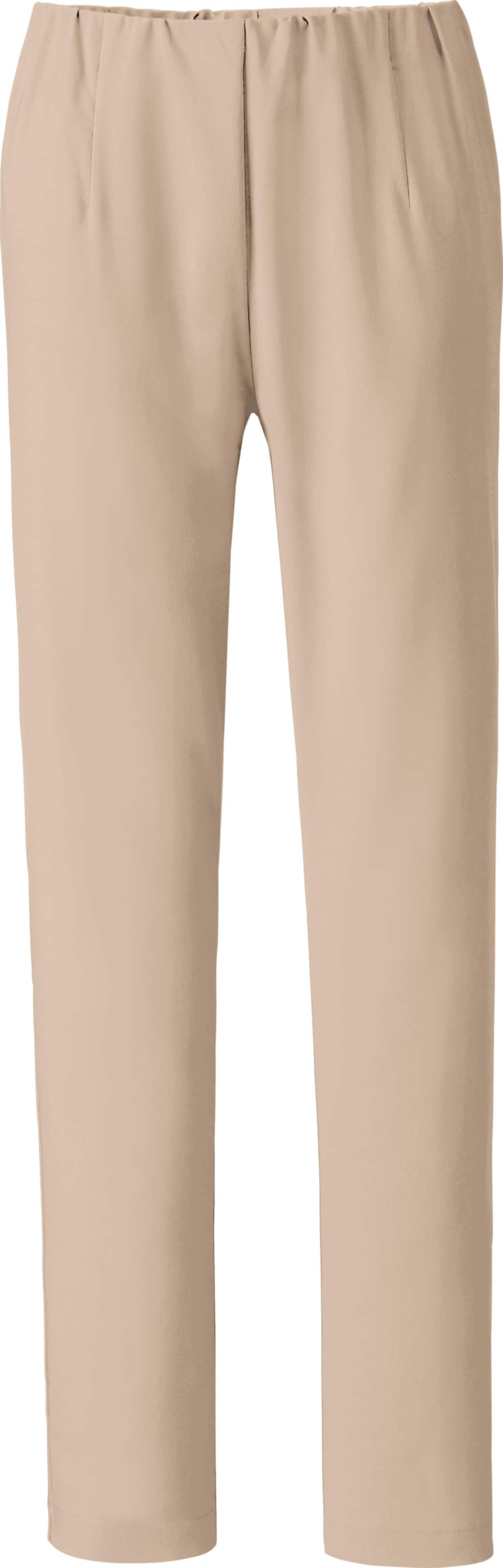 Sieh an! Damen Stretch-Hose beige von Sieh an!