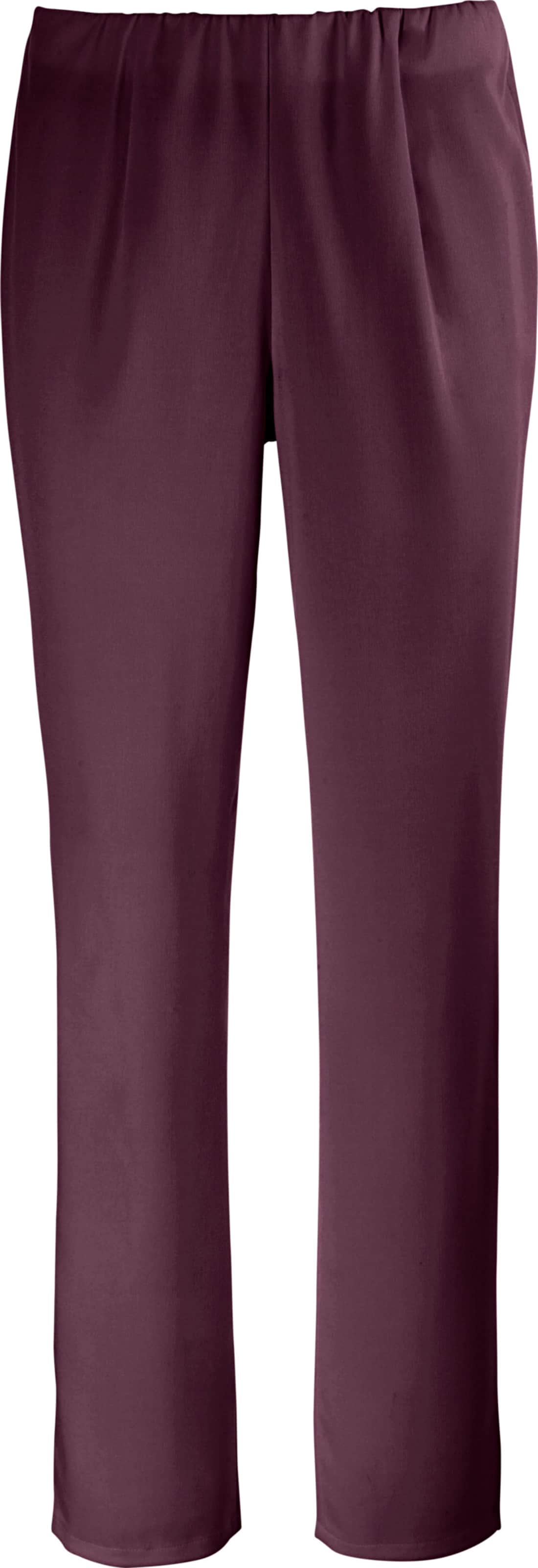 Sieh an! Damen Stretch-Hose bordeaux von Sieh an!