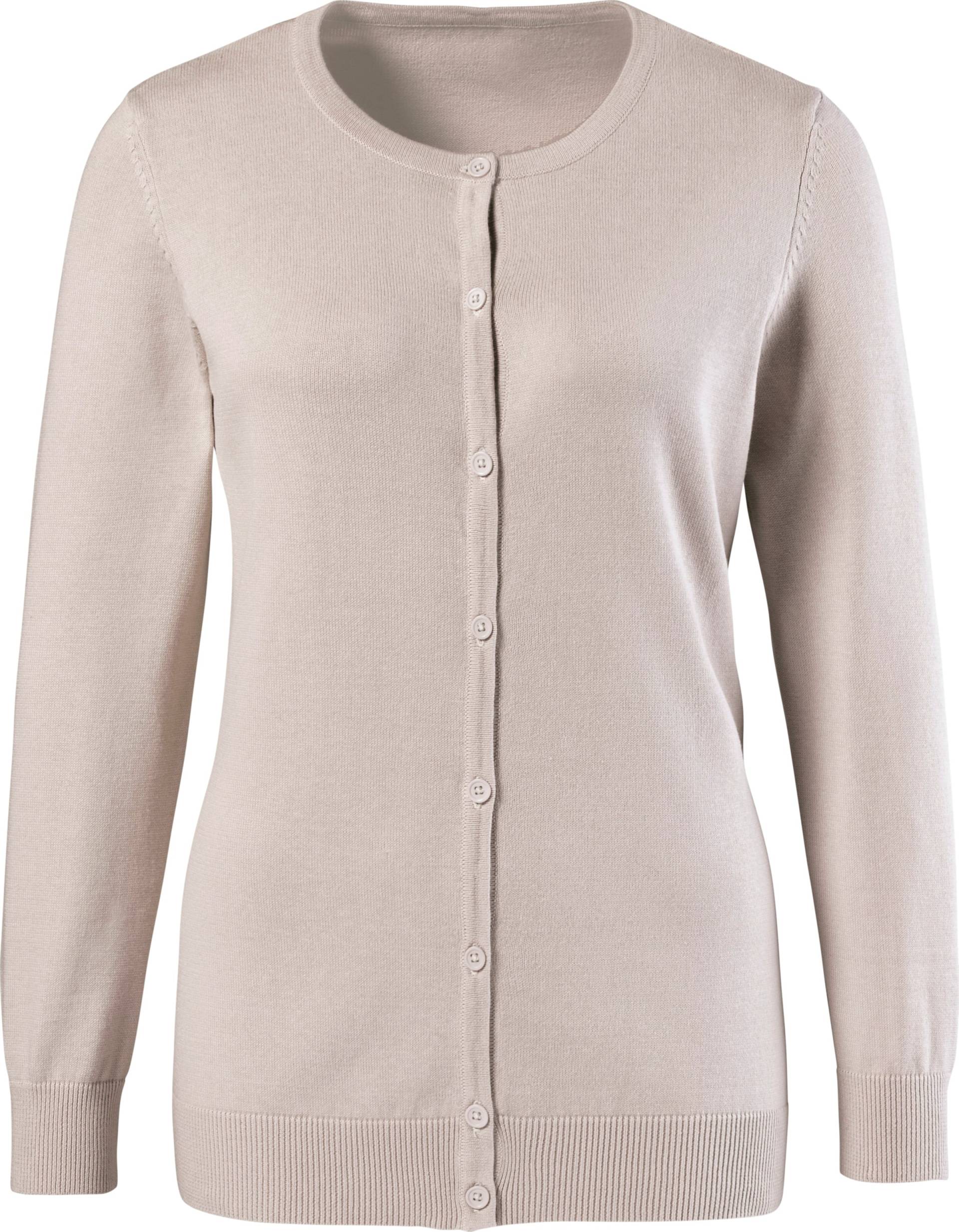 Sieh an! Damen Strickjacke beige von Sieh an!