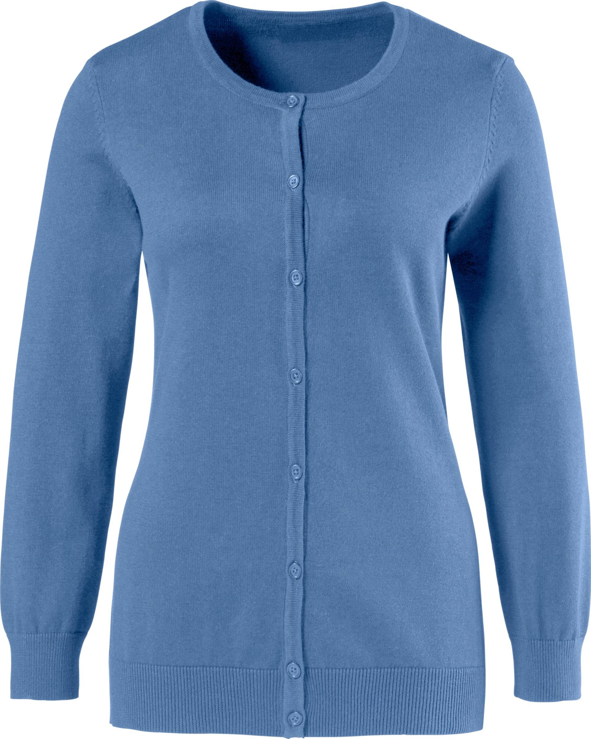 Sieh an! Damen Strickjacke blau von Sieh an!