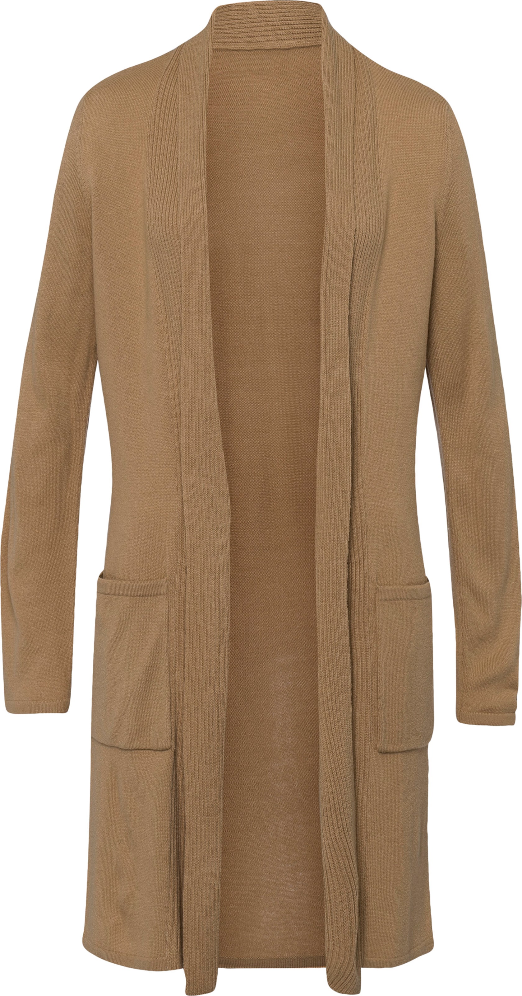 Sieh an! Damen Strickjacke camel von Sieh an!