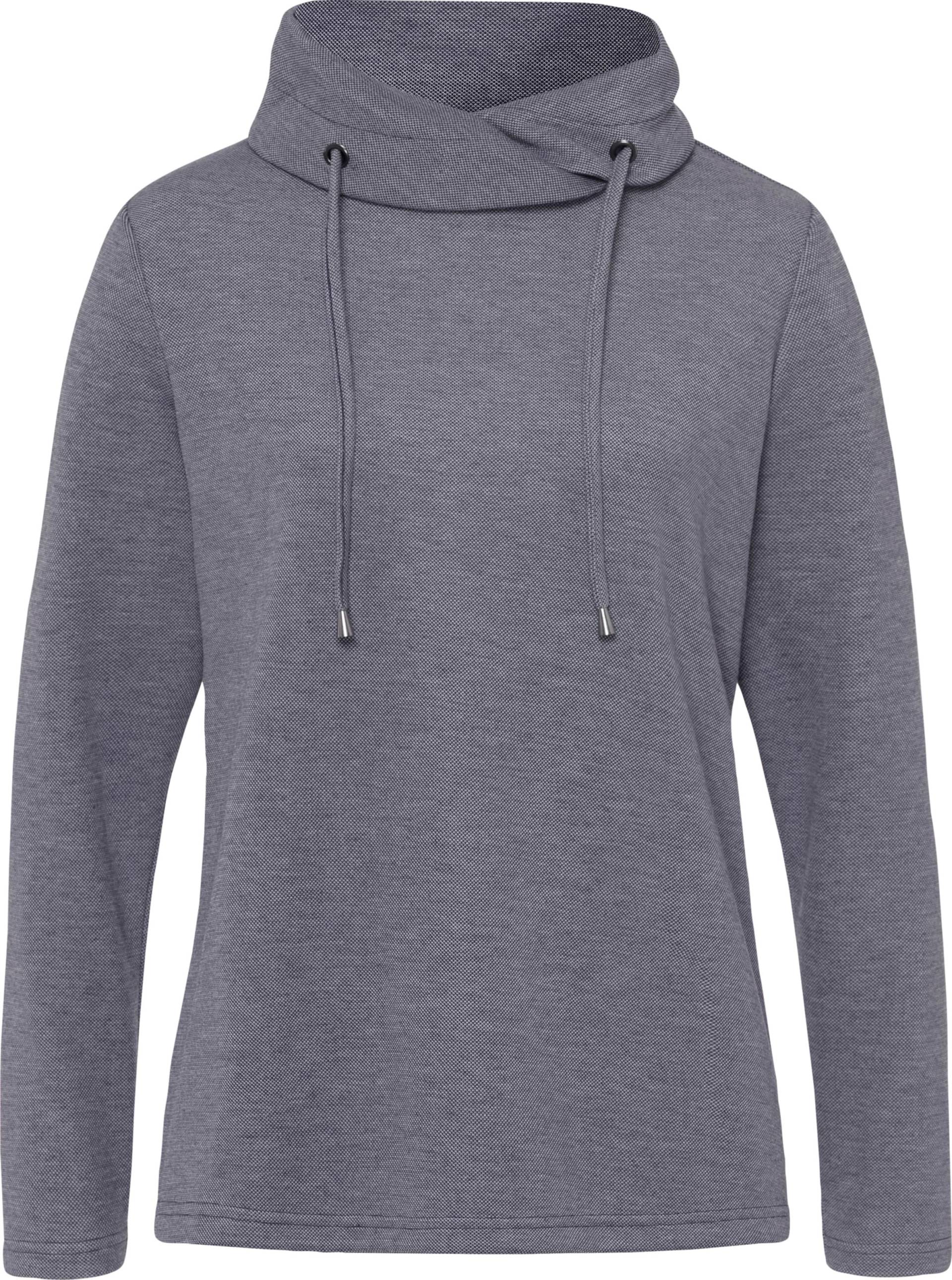 Sieh an! Damen Sweatshirt marine-meliert von Sieh an!