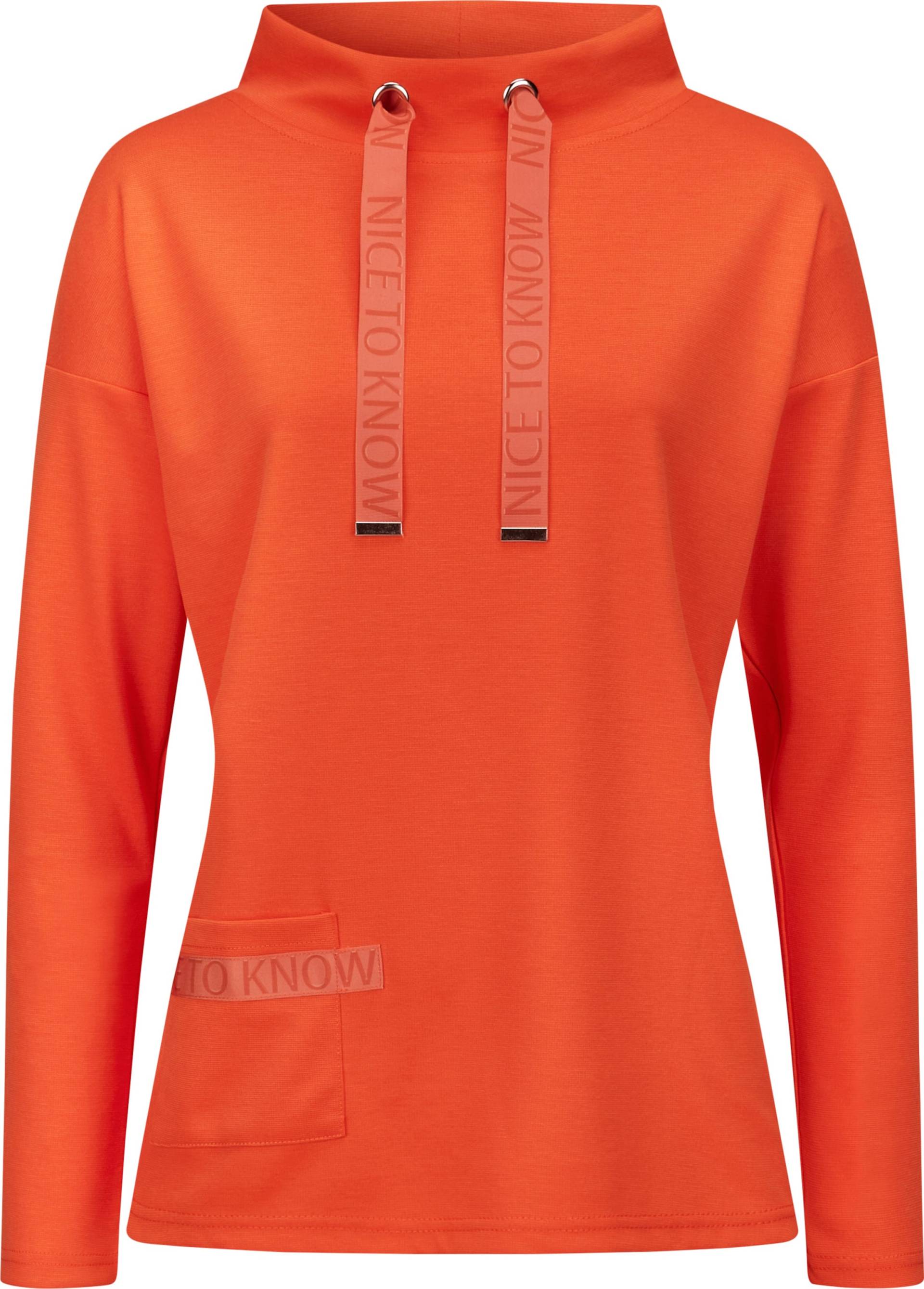 Sieh an! Damen Sweatshirt orange von Sieh an!