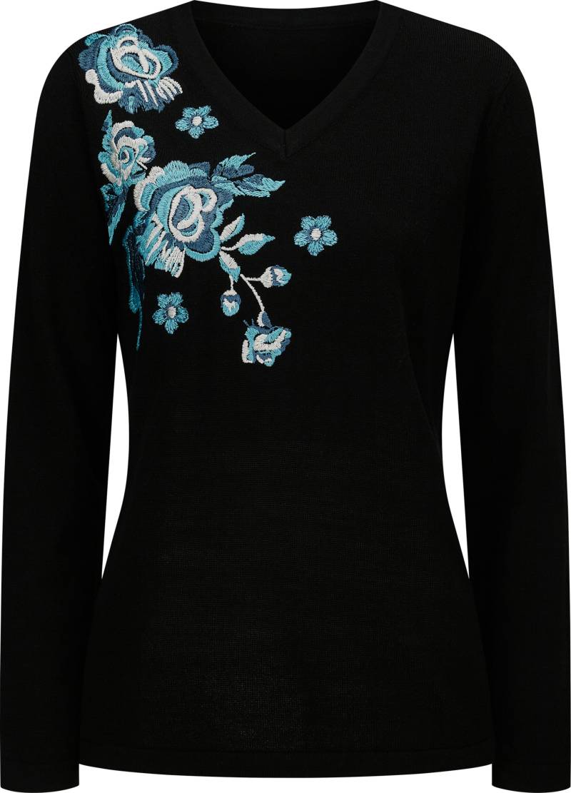 V-Ausschnitt-Pullover von Sieh an!