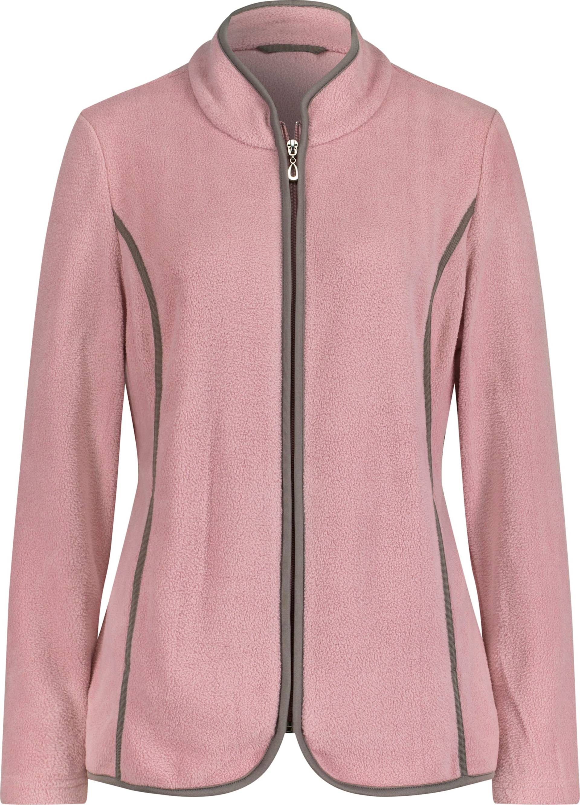 Sieh an! Damen Fleece-Jacke mauve von Sieh an!