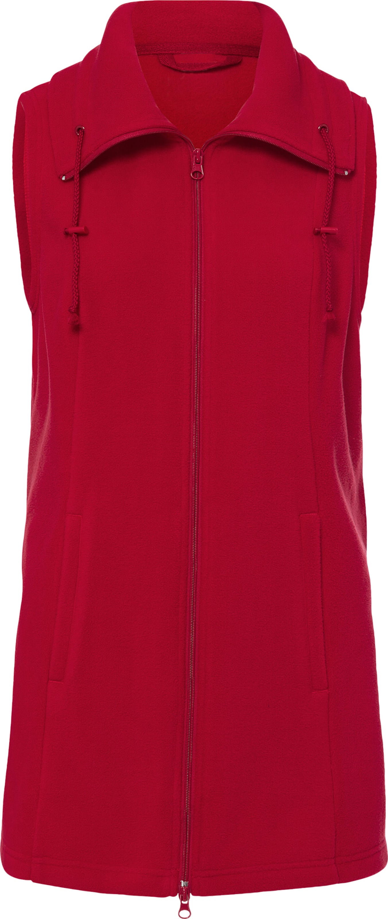 Sieh an! Damen Fleece-Weste rot von Sieh an!