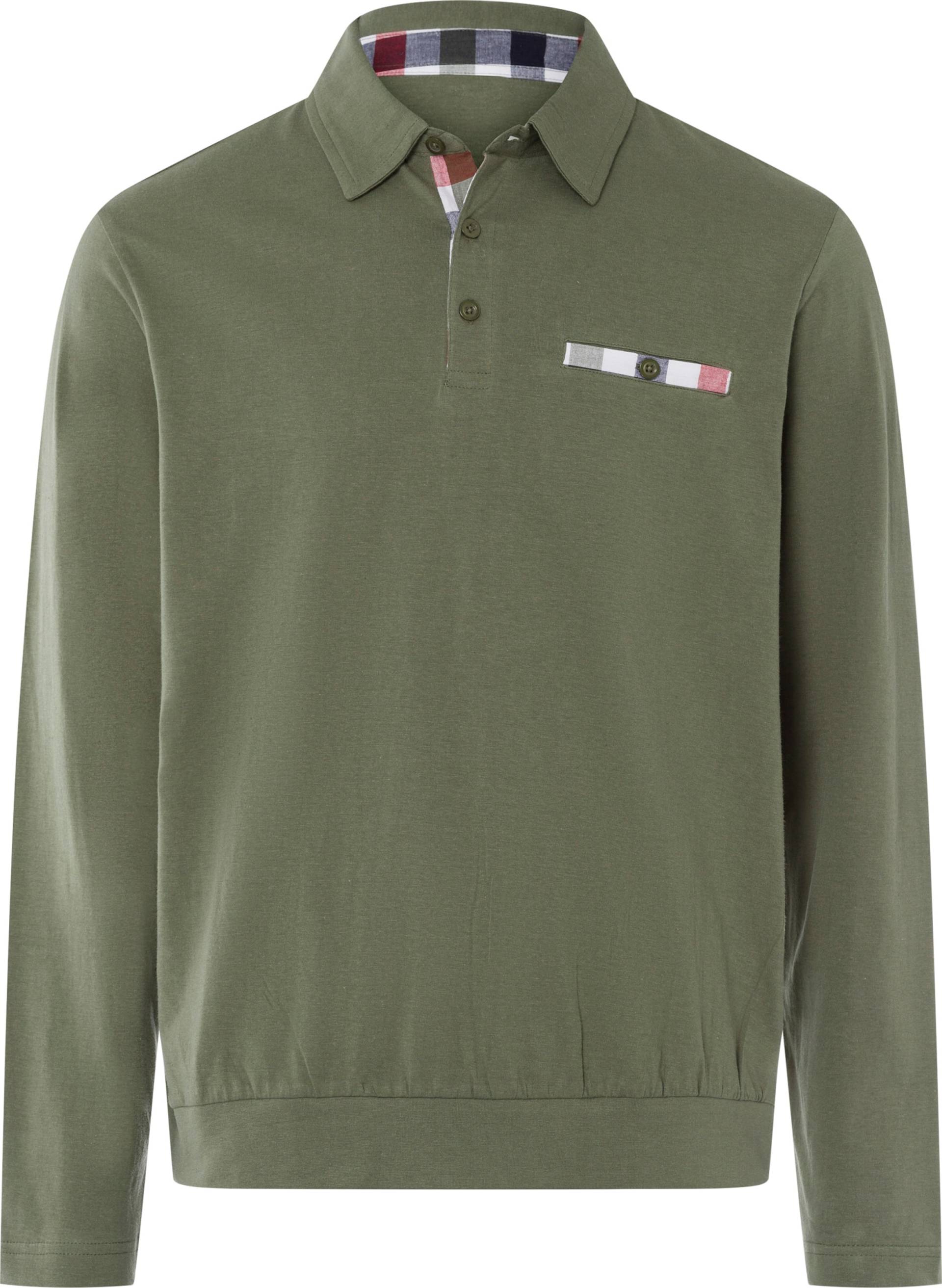 Langarm-Poloshirt von Sieh an!