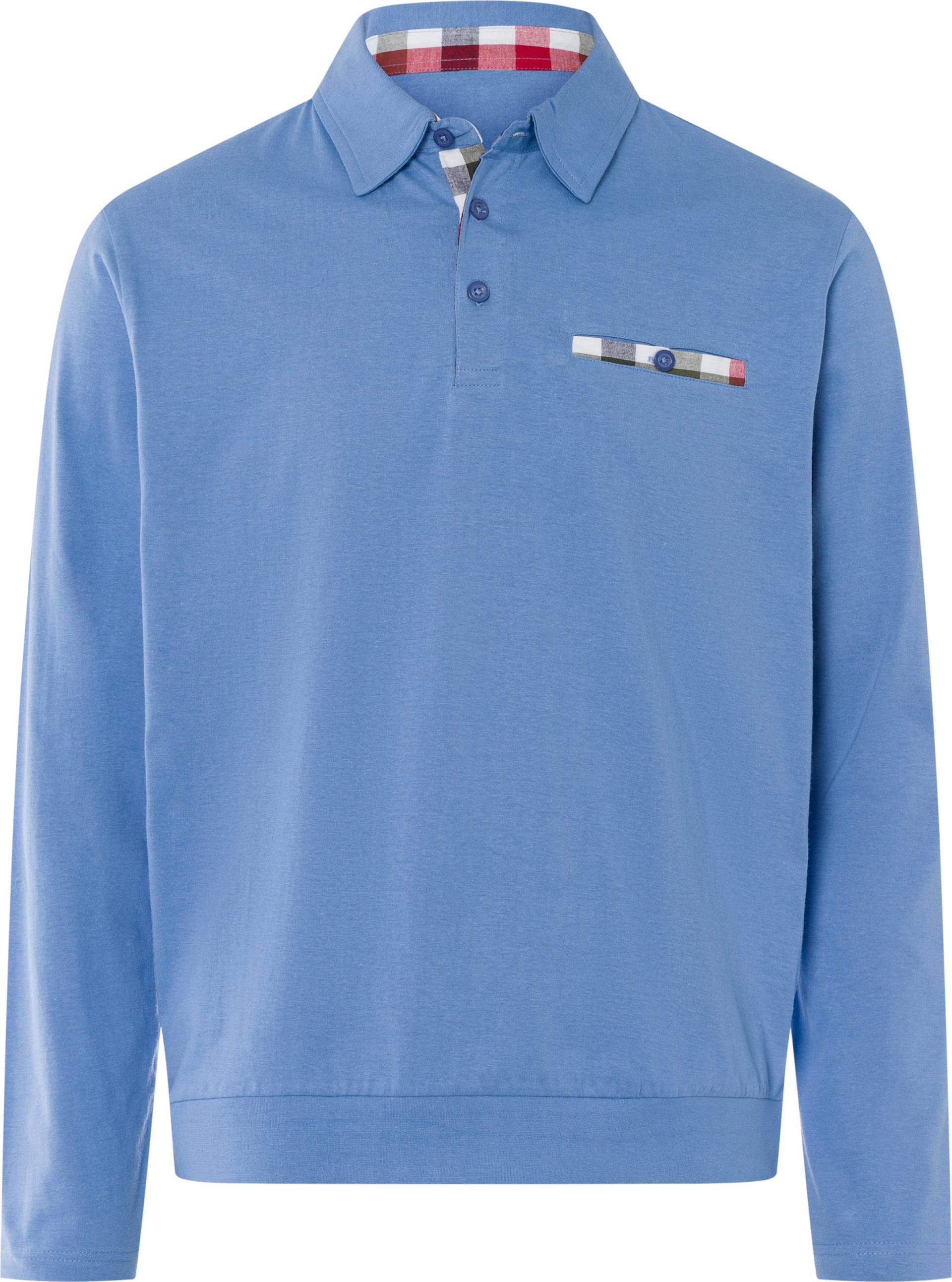 Langarm-Poloshirt von Sieh an!