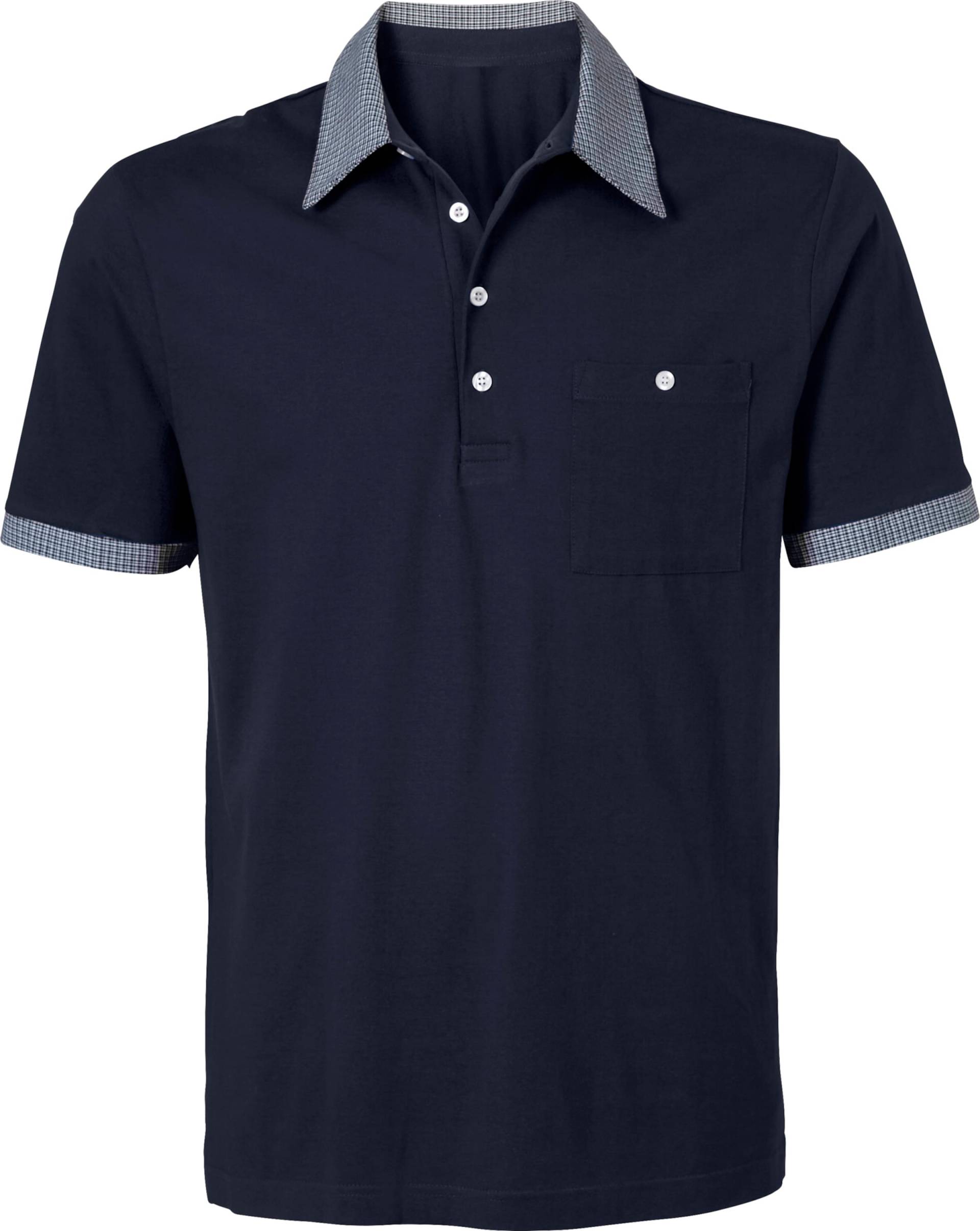 Sieh an! Herren Poloshirt marine von Sieh an!