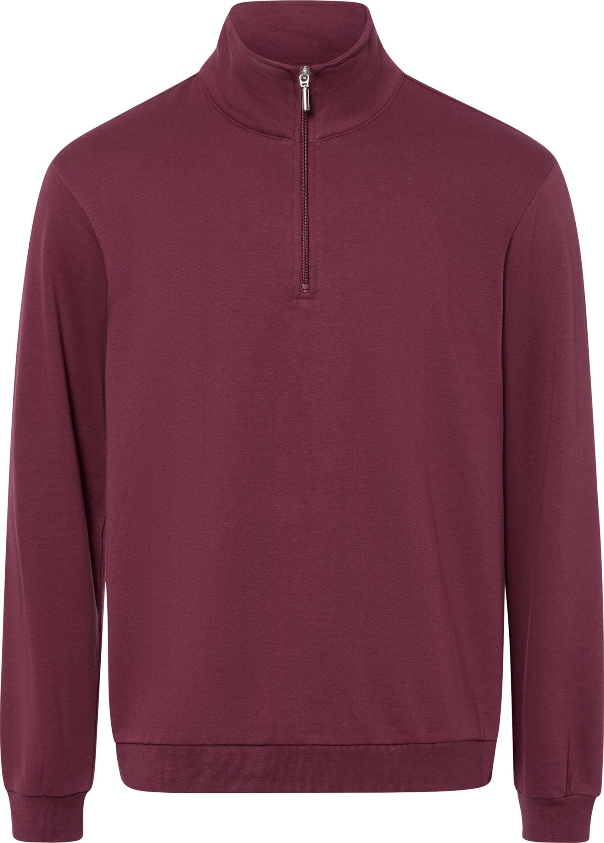 Sieh an! Herren Sweatshirt bordeaux von Sieh an!