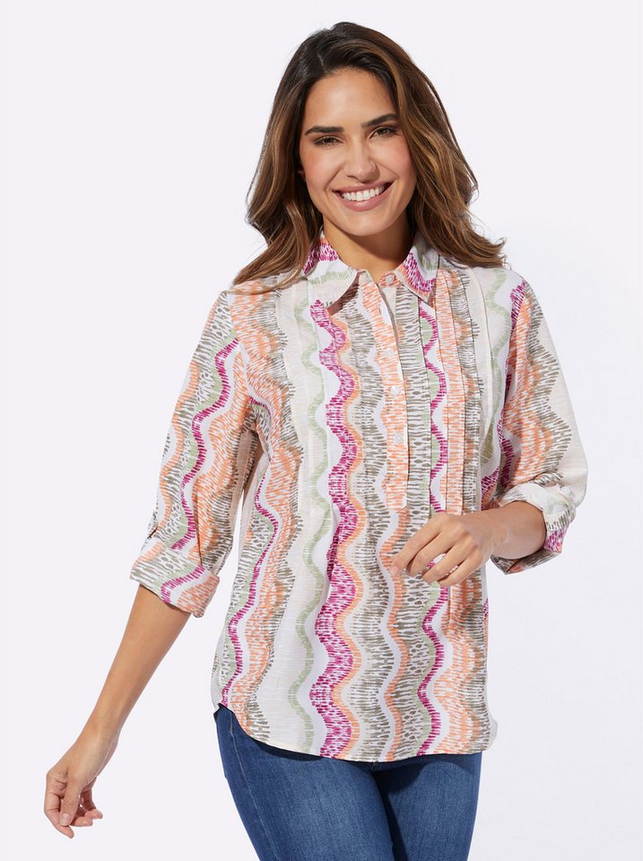 Sieh an! Klassische Bluse Schlupfbluse . von Sieh an!