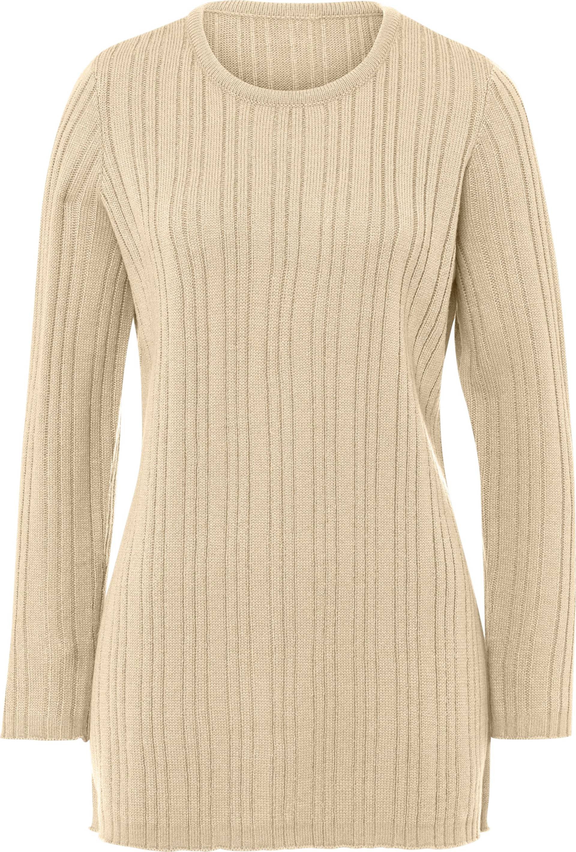 Sieh an! Damen Longpullover sand von Sieh an!